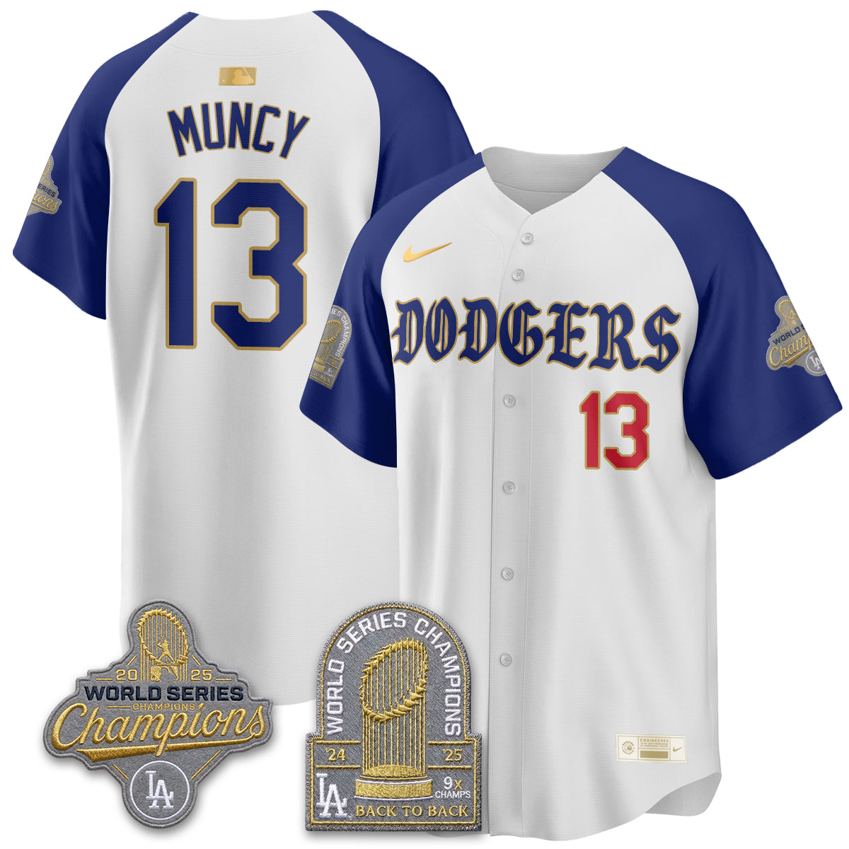 LAD Vapor Limited Jersey - Back to Back 9x Champs - Stitched