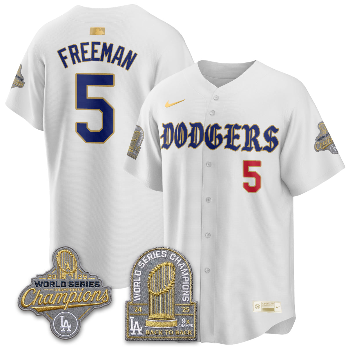 LAD Vapor Limited Jersey - Back to Back 9x Champs - Stitched