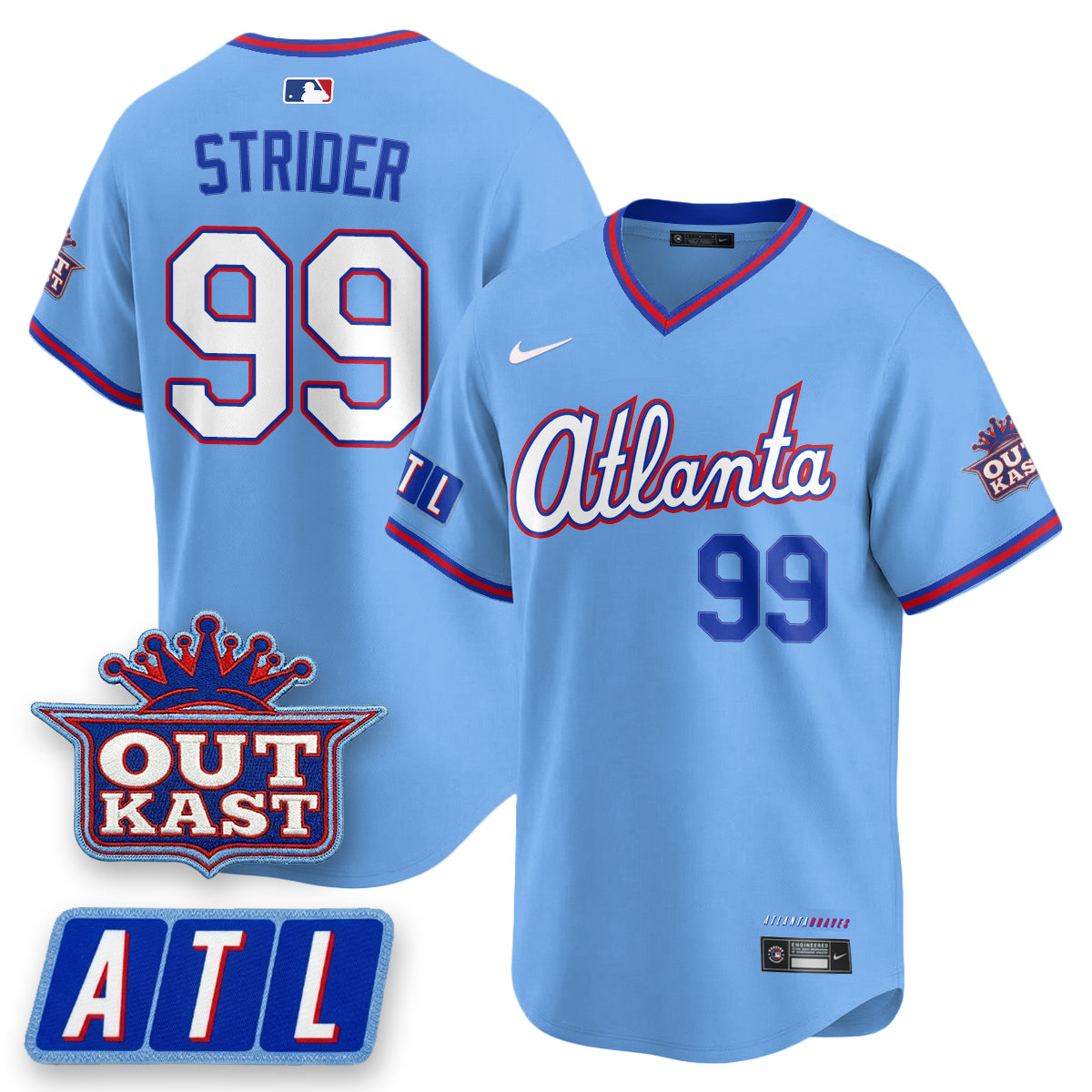 ATL 2026 City Connect x Outkast Patch Vapor Limited Jersey - Stitched