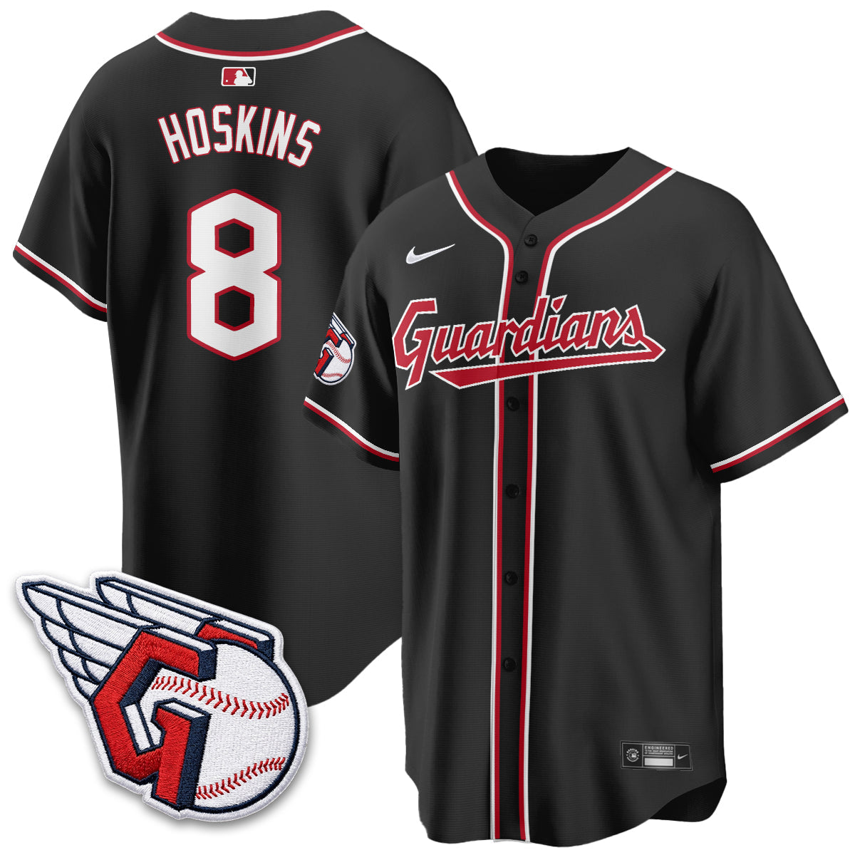 CLE 2026 Black Out Style Limited Vapor Jersey - Stitched