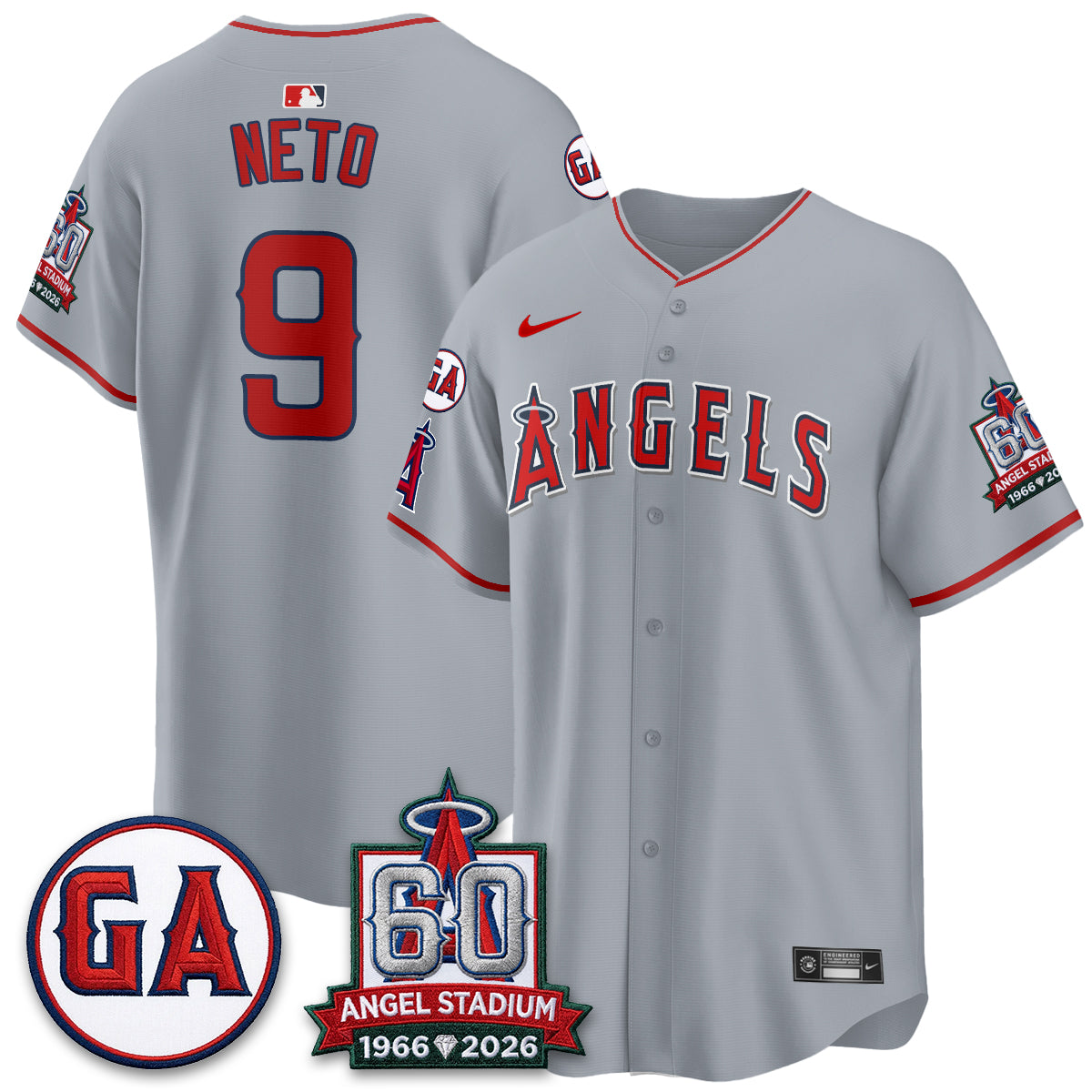 LAA 60th Anniversary Vapor Jersey - Stitched V3