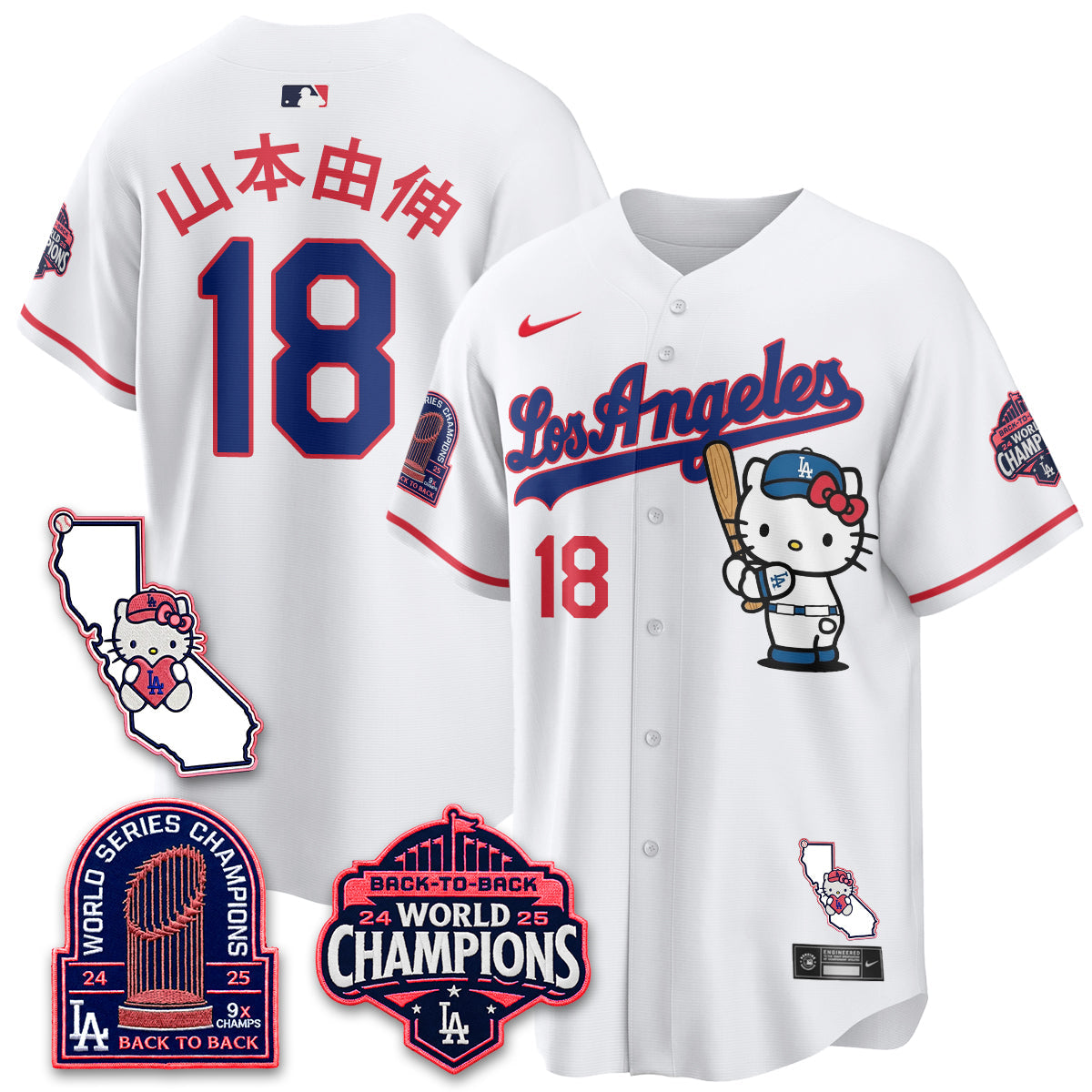 LAD x Meow KT 2026 Vapor Jersey - Stitched - V4