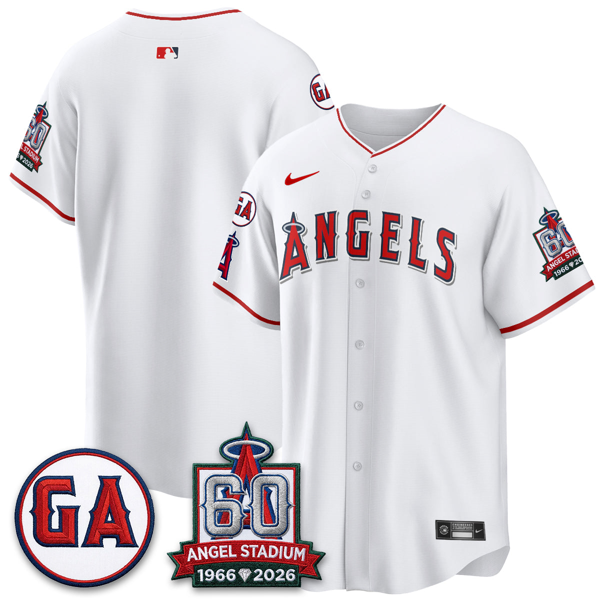 LAA 60th Anniversary Vapor Jersey - Stitched V3