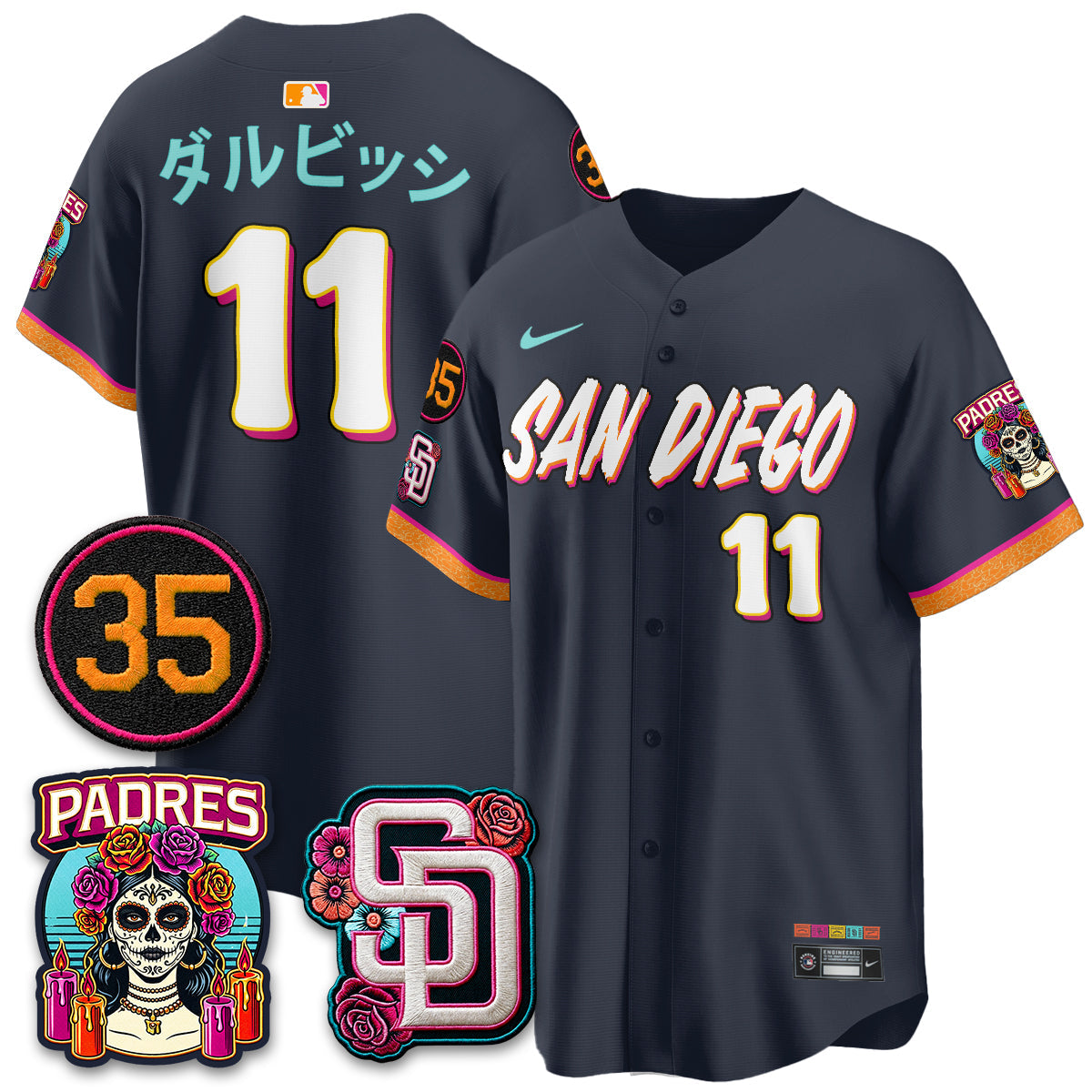 SD 2026 City Connect Vapor Premier Limited Jersey - Stitched V2