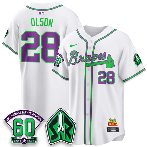 ATL 60th Anniversary Space Ranger Edition Vapor Limited Jersey - Stitched