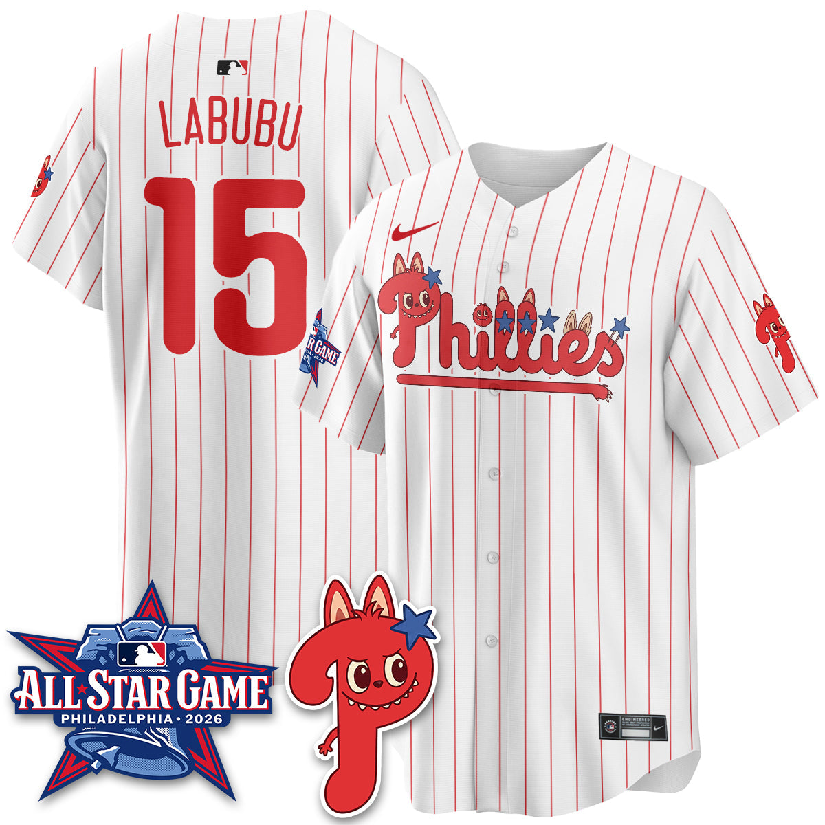 PHI Fanged Rabbit Doll  Vapor Limited Jersey - Stitched
