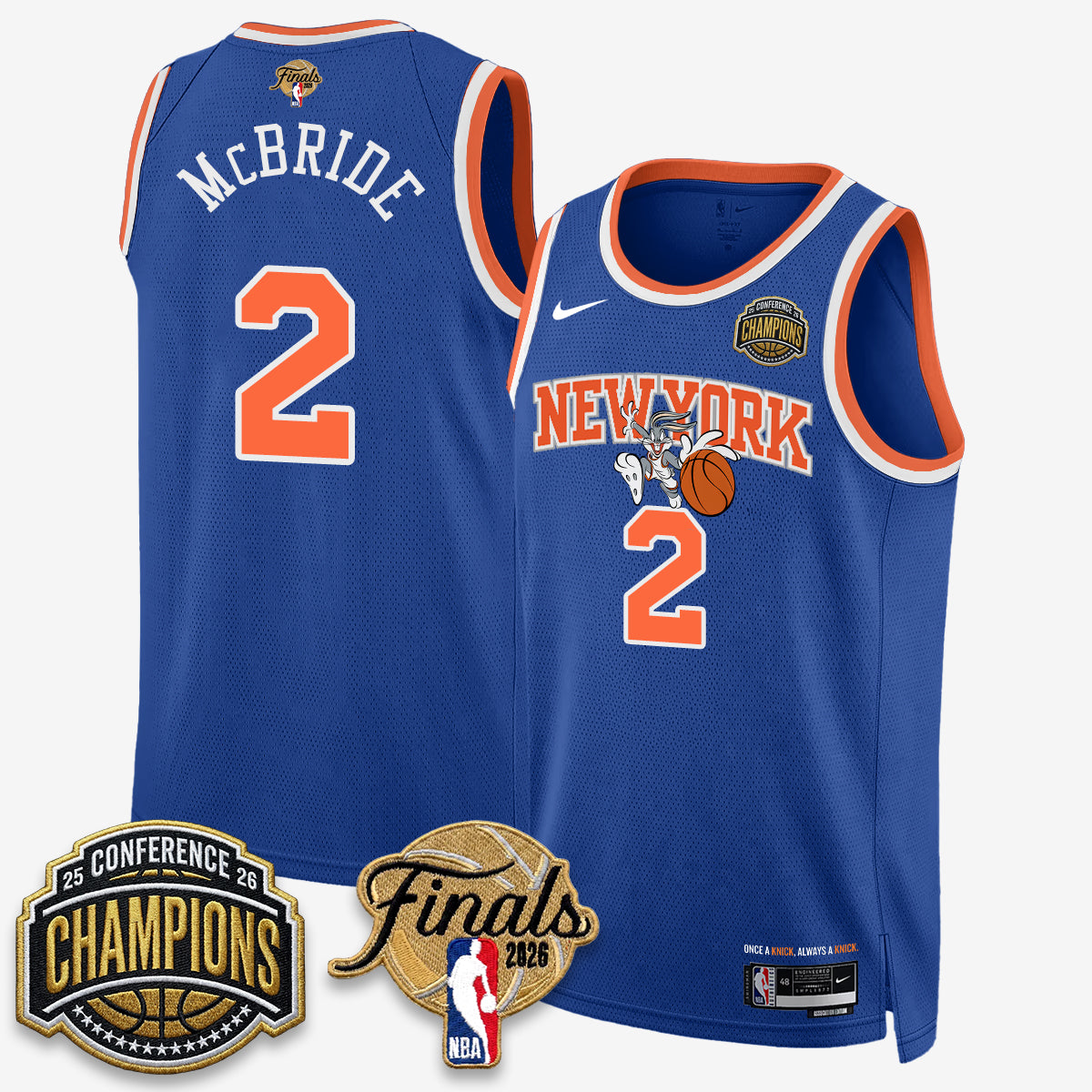 NYK 2026 Basketball  Eastern Conference Champions x Looney Tunes Vapor Jersey V2- Stitched