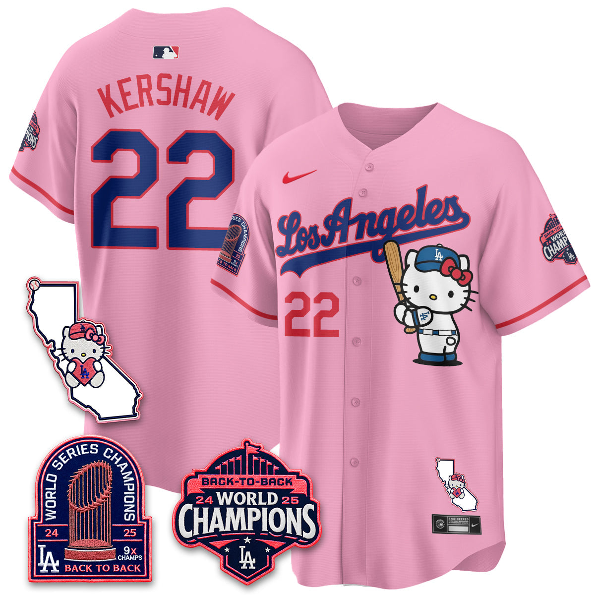 LAD x Meow KT 2026 Vapor Jersey - Stitched - V4