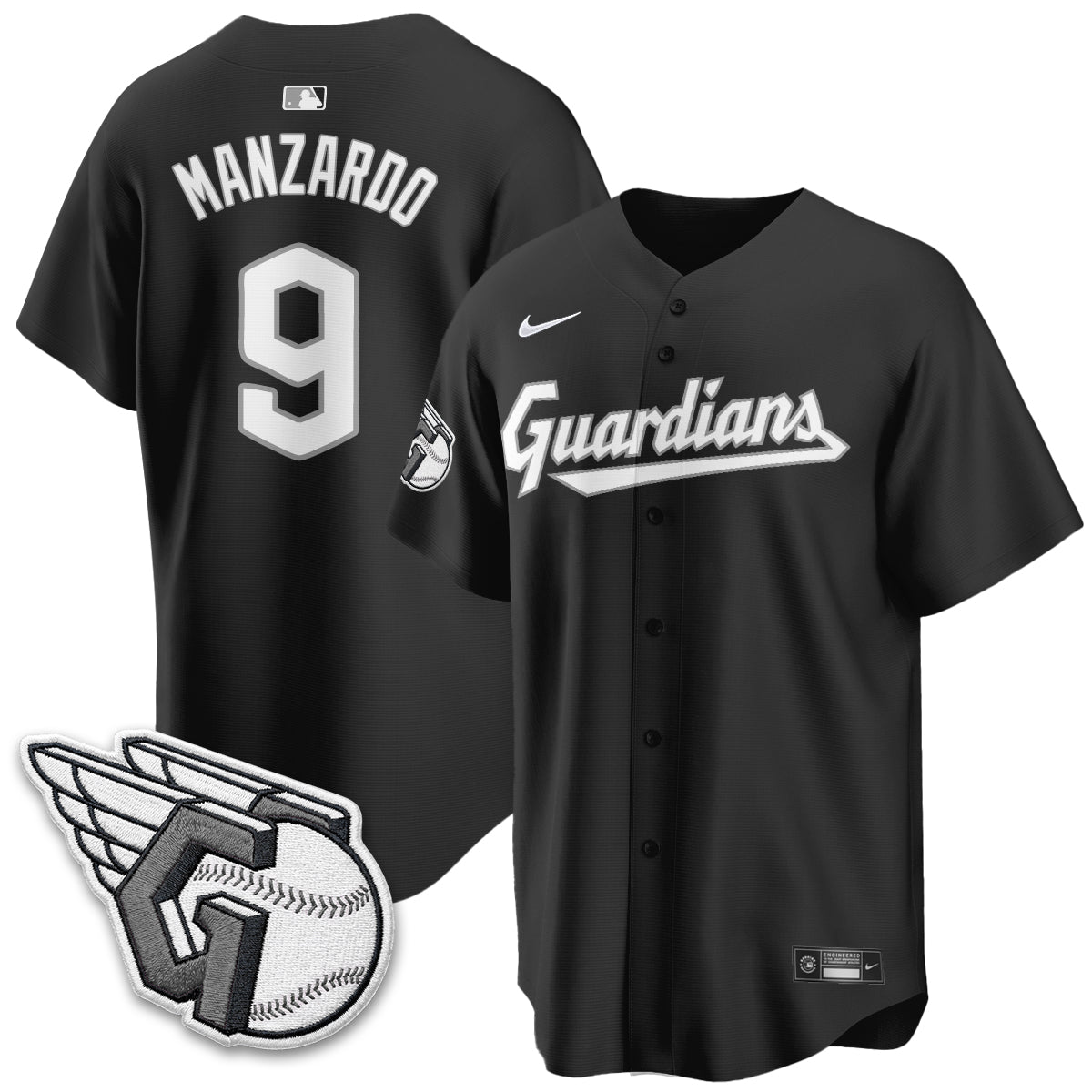 CLE 2026 Black Out Style Limited Vapor Jersey - Stitched