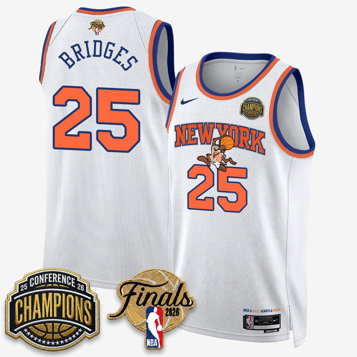 NYK 2026 Basketball  Eastern Conference Champions x Looney Tunes Vapor Jersey V2- Stitched