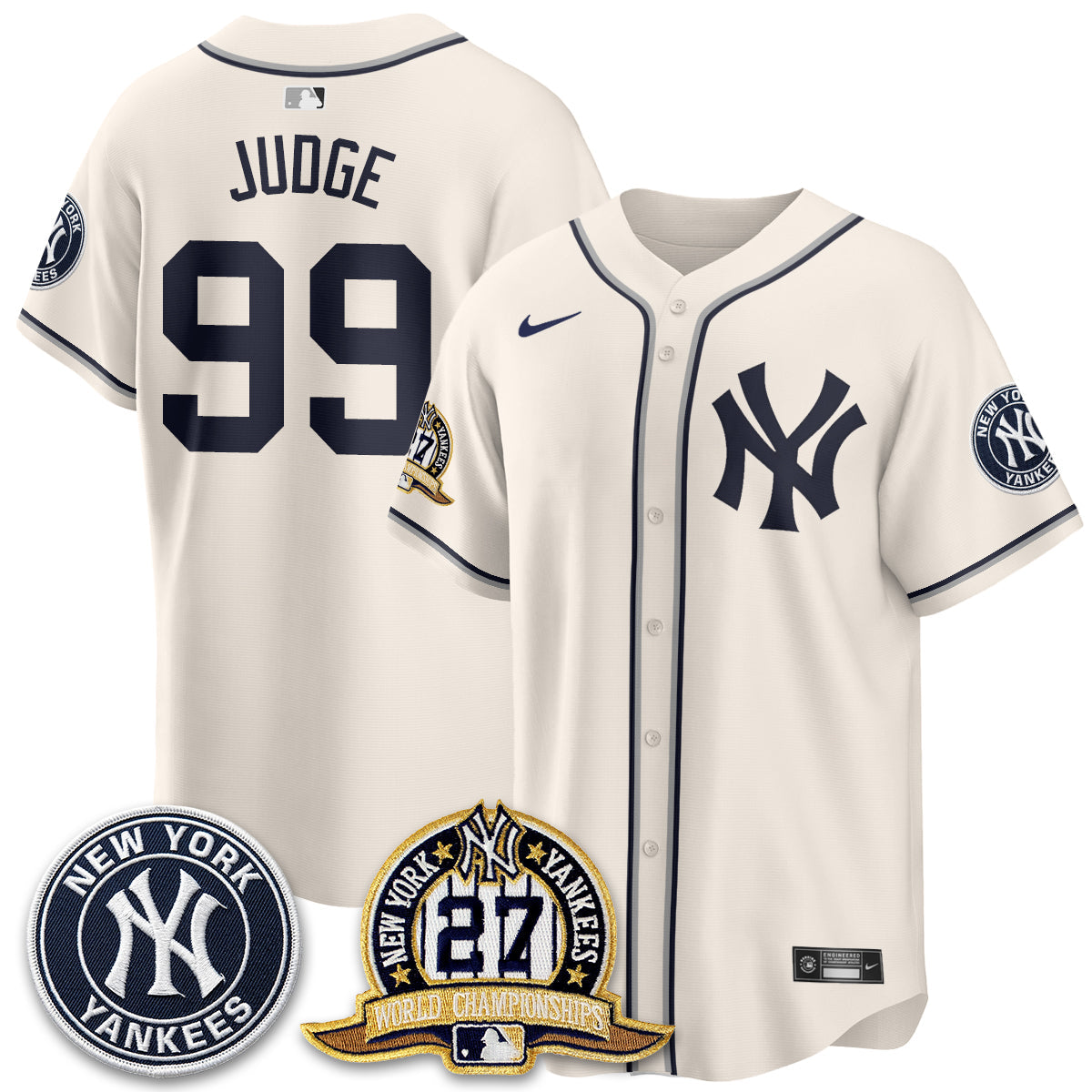 NYY 2026 Black Out Style Vapor Limited Jersey - Stitched