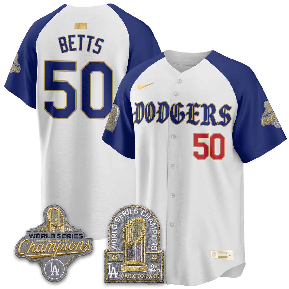 LAD Vapor Limited Jersey - Back to Back 9x Champs - Stitched