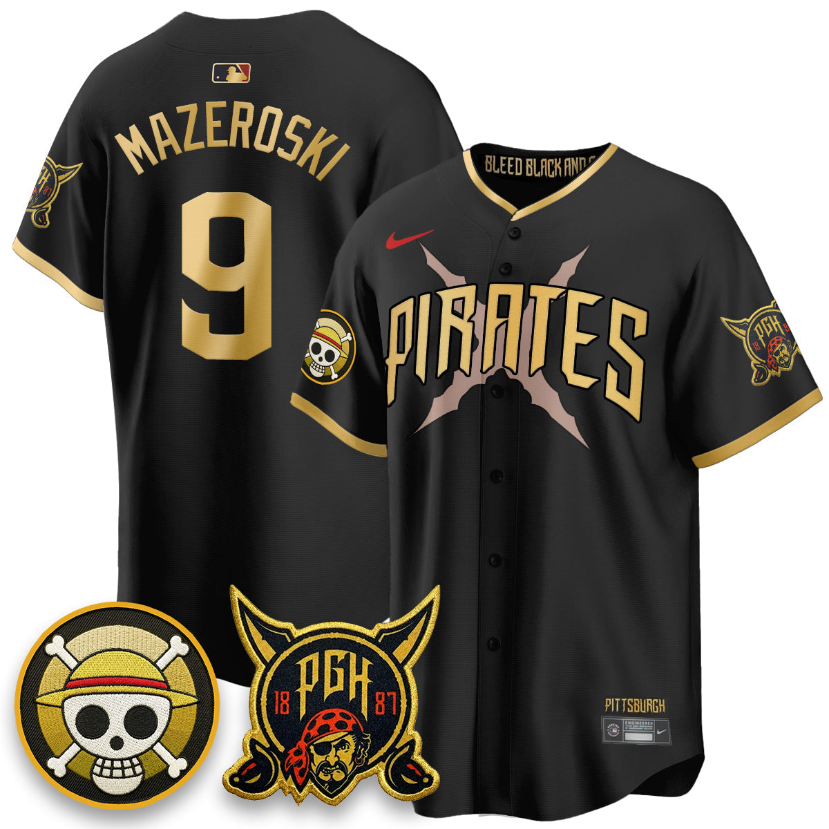 PIT 2026 City Connect x OP Vapor Limited Jersey - Stitched