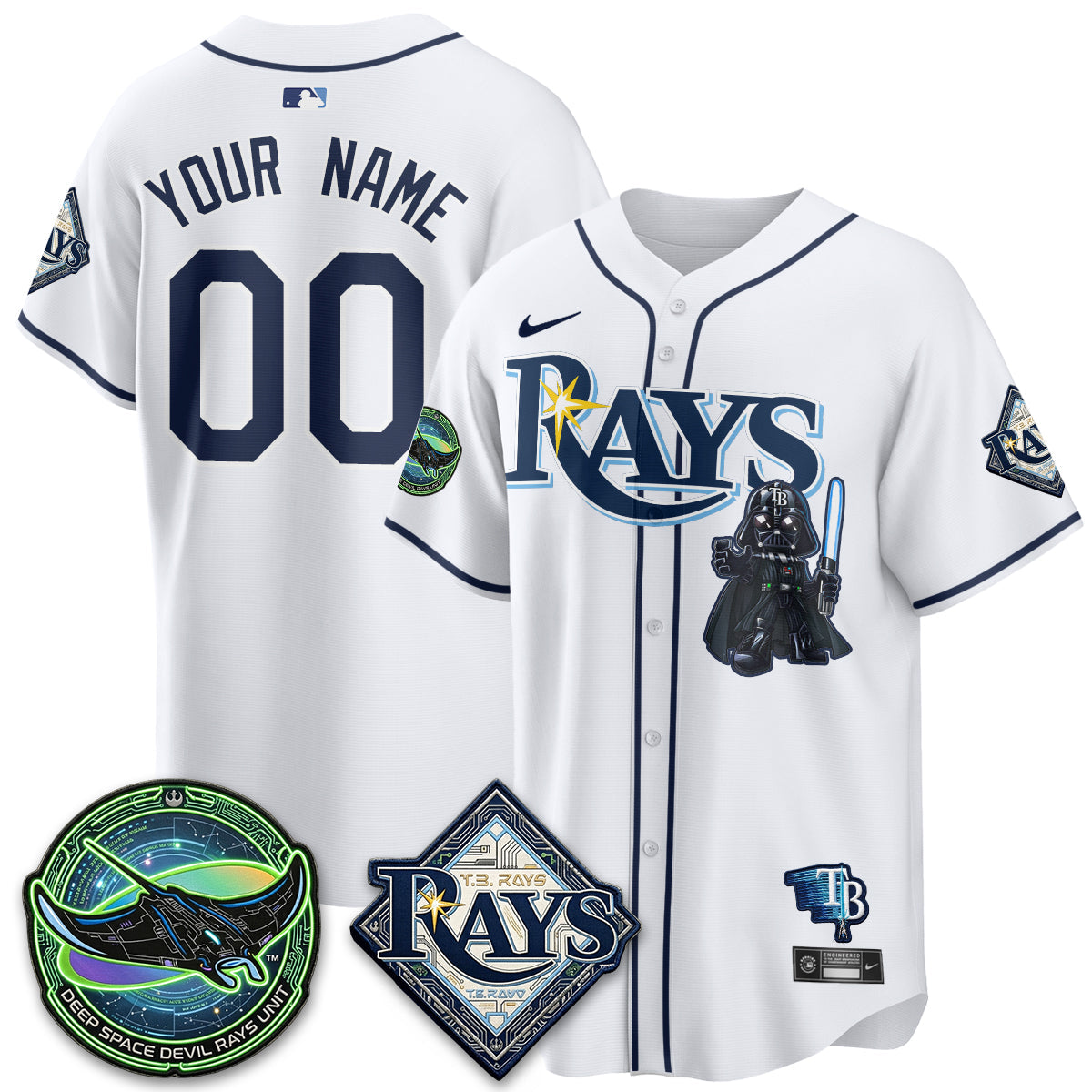 TB x SW Vapor Limited Custom Jersey - Stitched