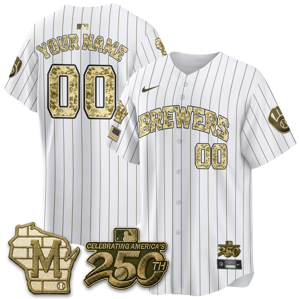 MIL Salute to Service 2026 Vapor Limited Custom Jersey - Stitched