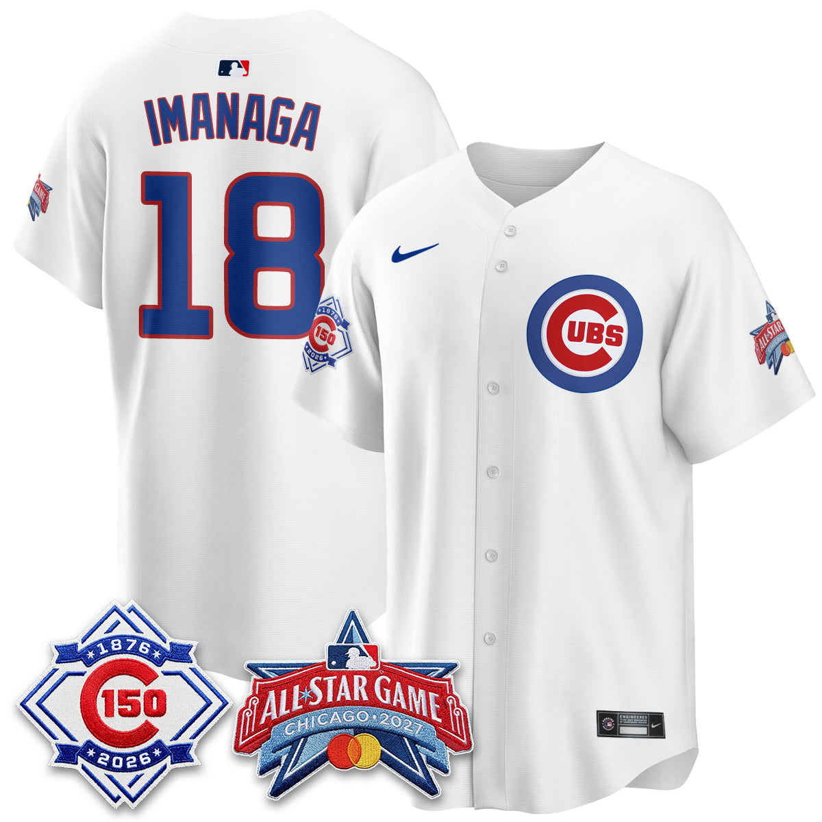 CHC 2027 All Star Game Vapor Limited Jersey - Stitched