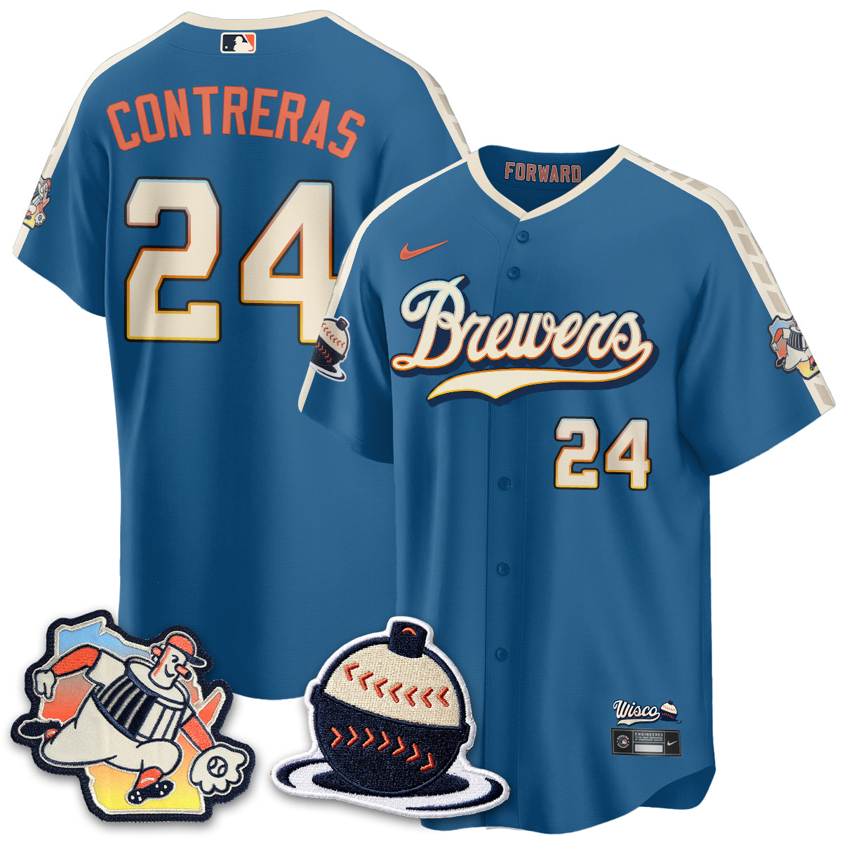 MIL 2026 Brewers City Connect Vapor Limited Jersey - Stitched