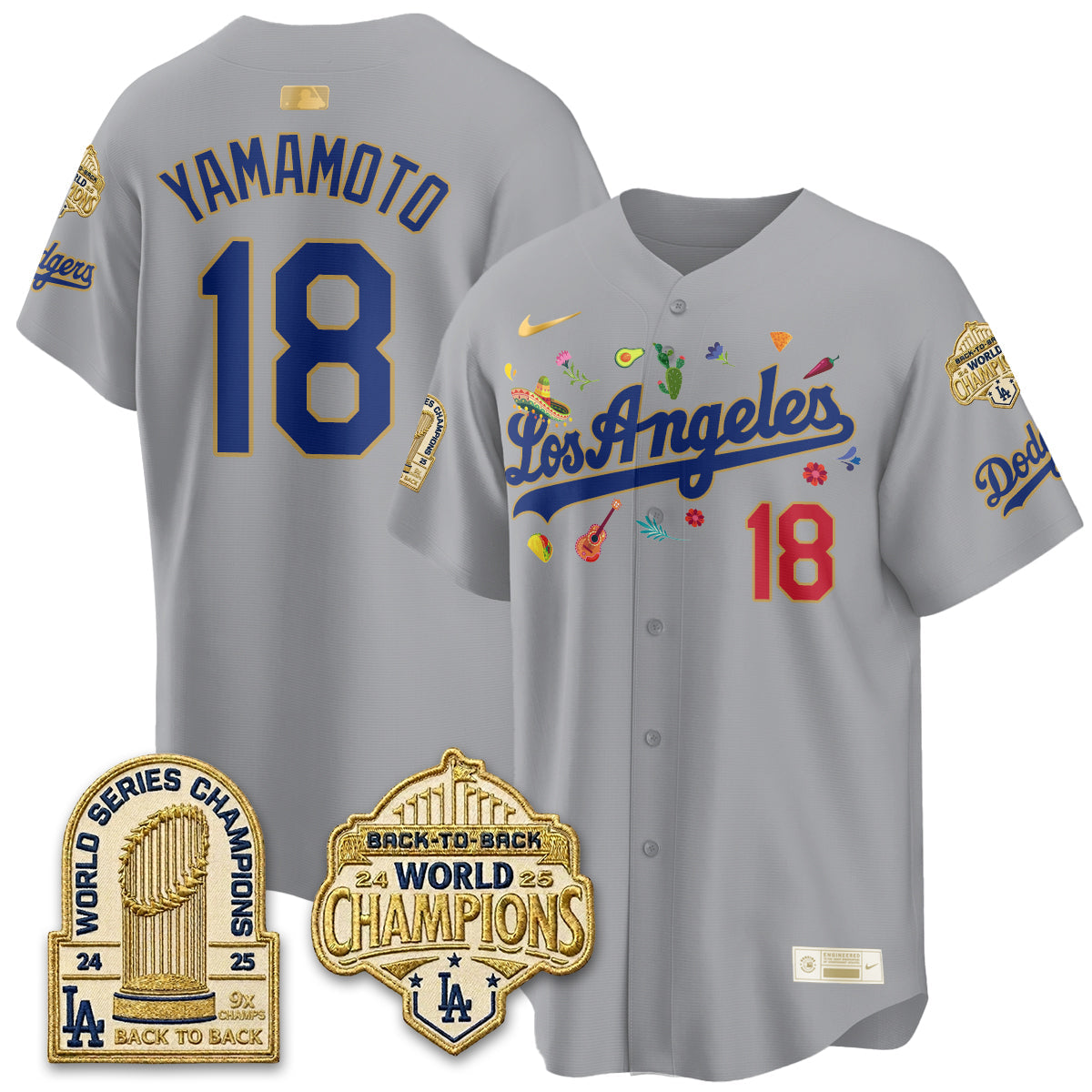LAD Mexican Heritage 2026 Premier Limited Vapor Jersey - Stitched