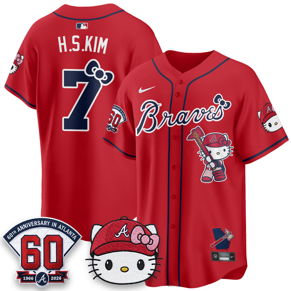ATL x Meow KT 2026 Vapor Limited Jersey - Stitched