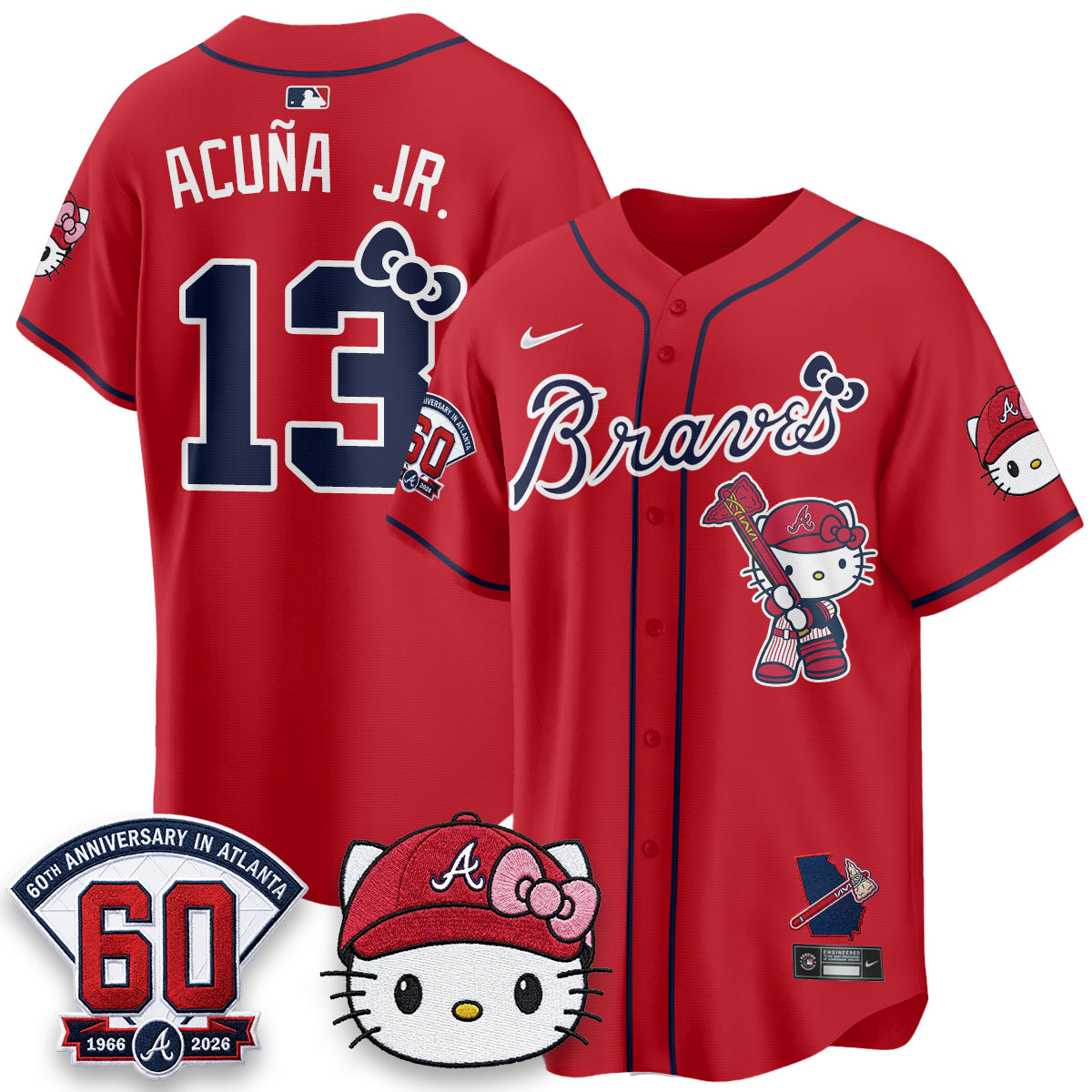 ATL x Meow KT 2026 Vapor Limited Jersey - Stitched