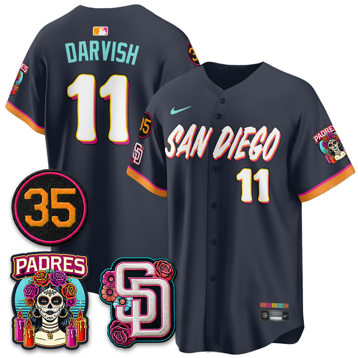 SD 2026 City Connect Vapor Premier Limited Jersey - Stitched V2