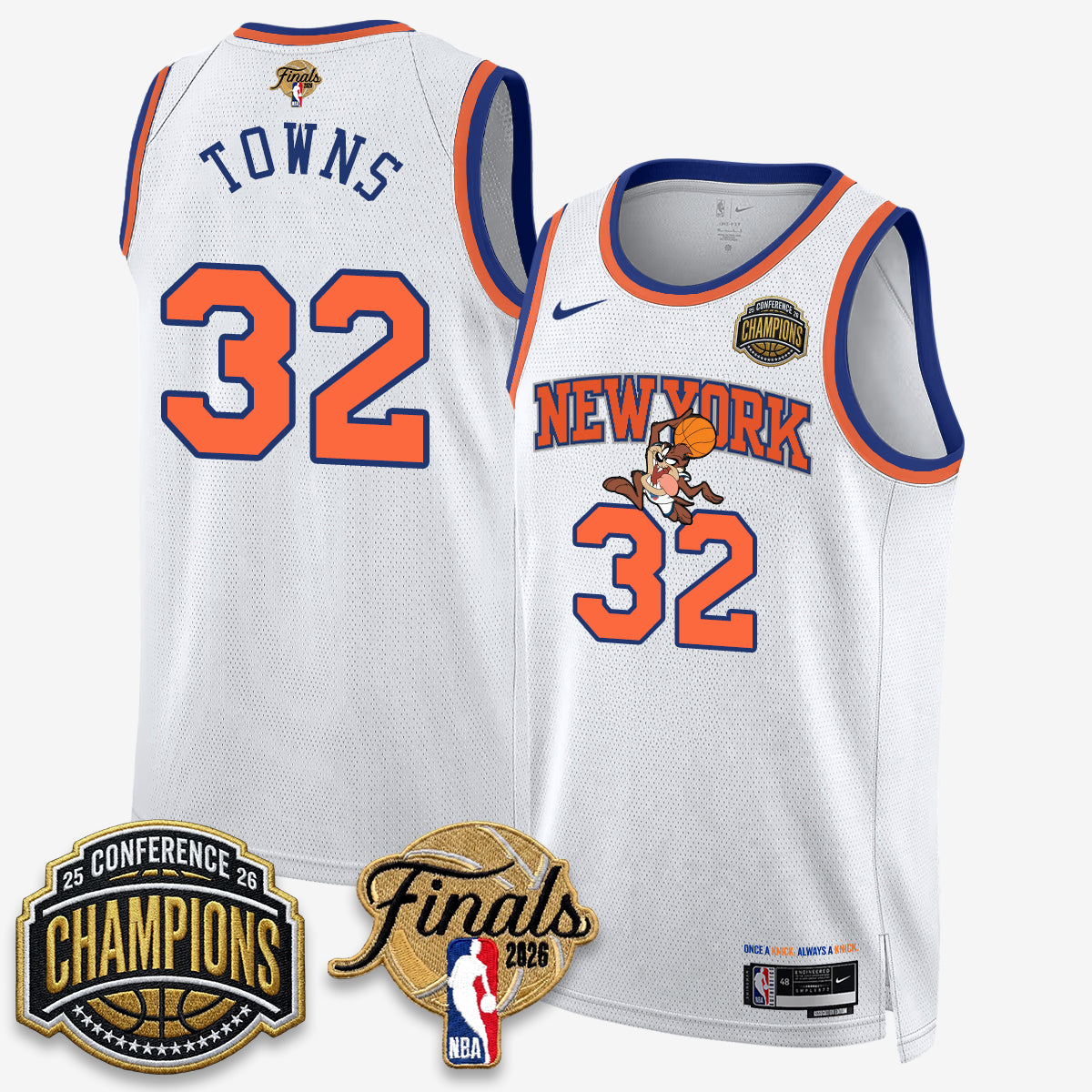 NYK 2026 Basketball  Eastern Conference Champions x Looney Tunes Vapor Jersey V2- Stitched