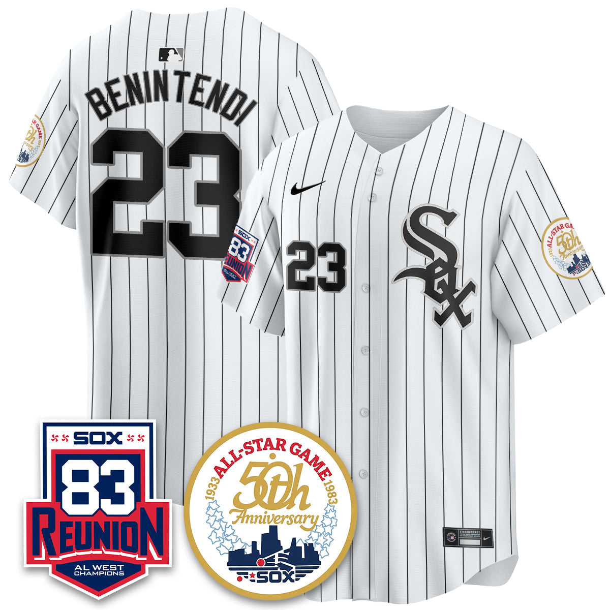 CWS Reunion All West Champions Vapor Jersey - Stitched