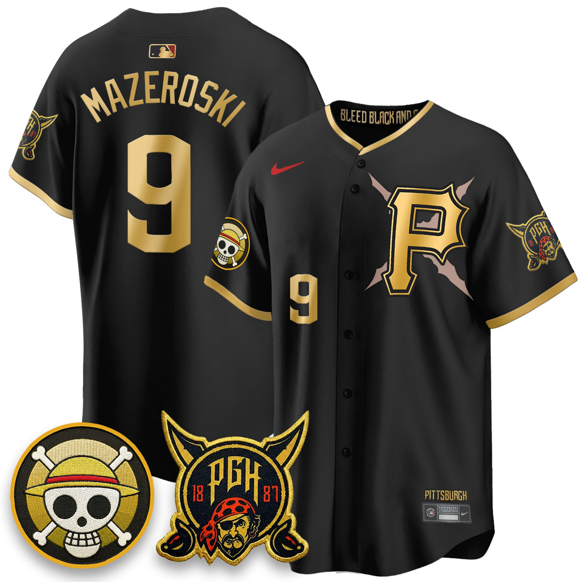 PIT 2026 City Connect x OP Vapor Limited Jersey - Stitched