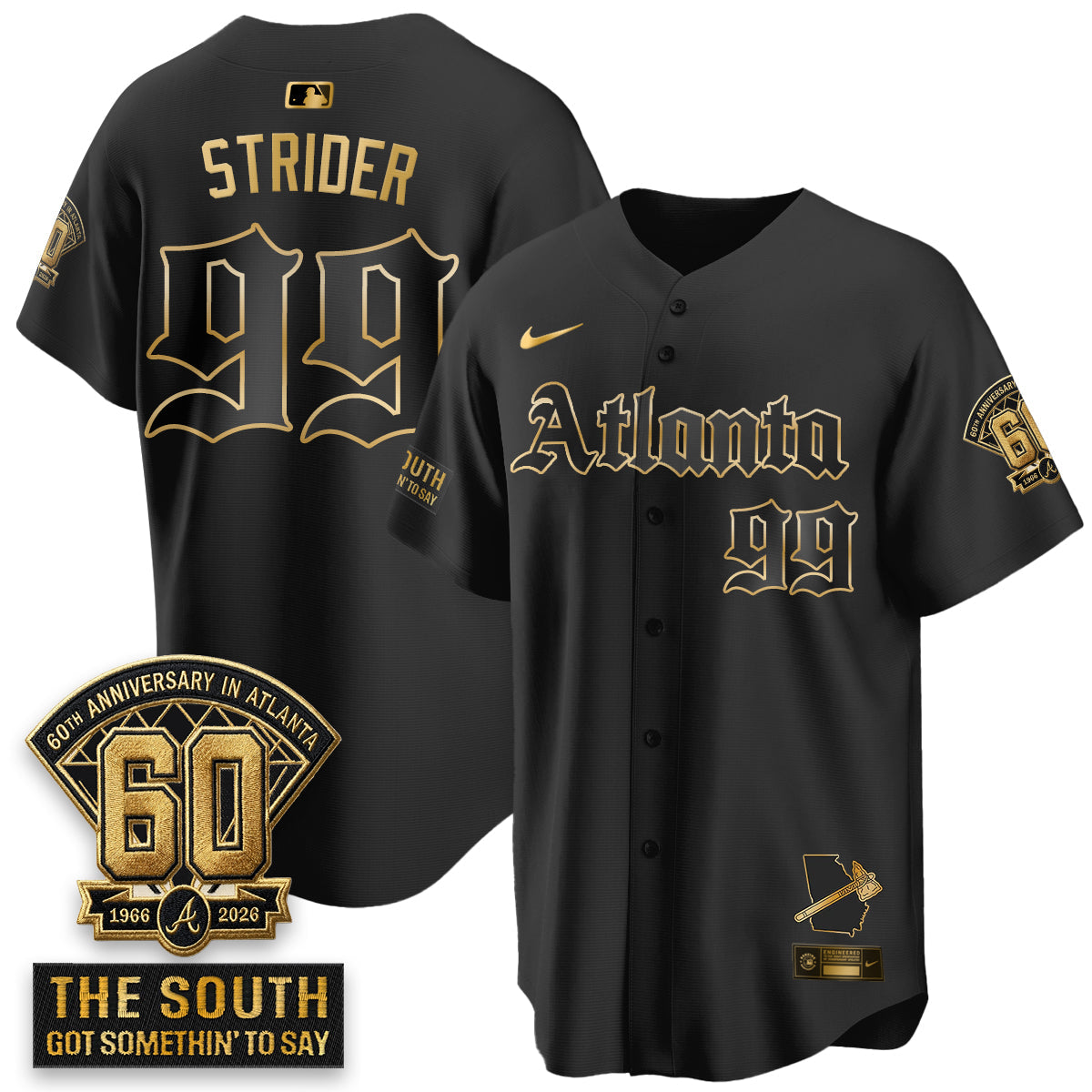 ATL 2026 Gothic Edition Vapor Limited Jersey - Stitched V2