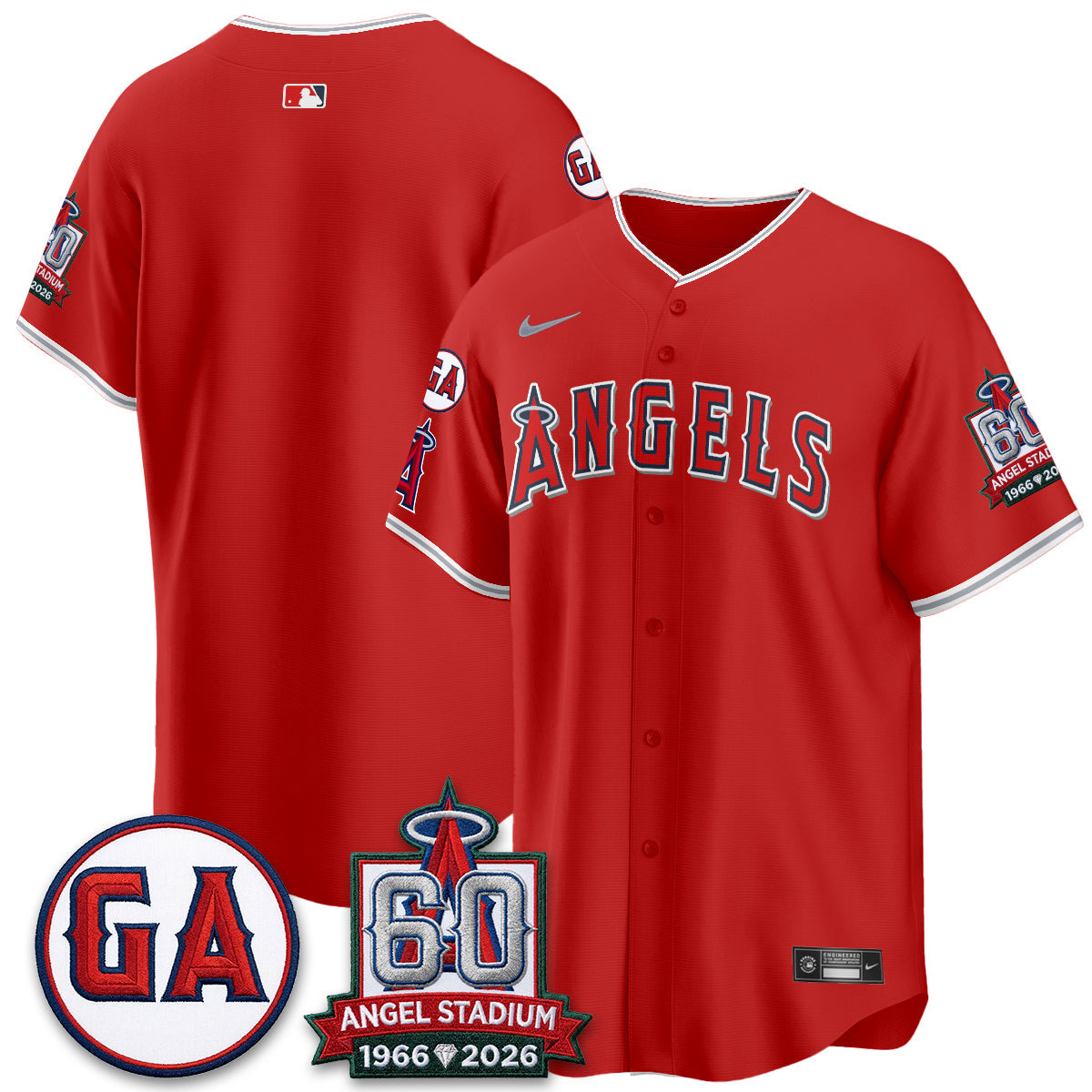 LAA 60th Anniversary Vapor Jersey - Stitched V3
