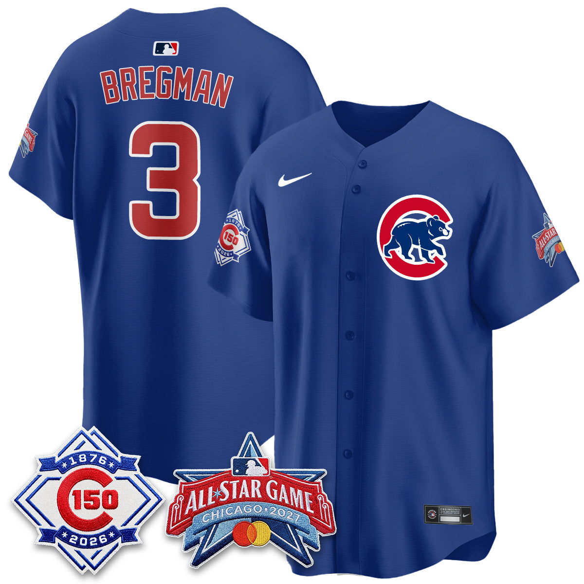 CHC 2027 All Star Game Vapor Limited Jersey - Stitched