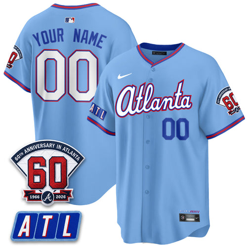 ATL 2026 City Connect Vapor Limited Custom Jersey - Stitched V3