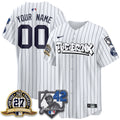 NYY The Bronx 2026 Jackie Robinson Day Vapor Limited Custom Jersey - Stitched