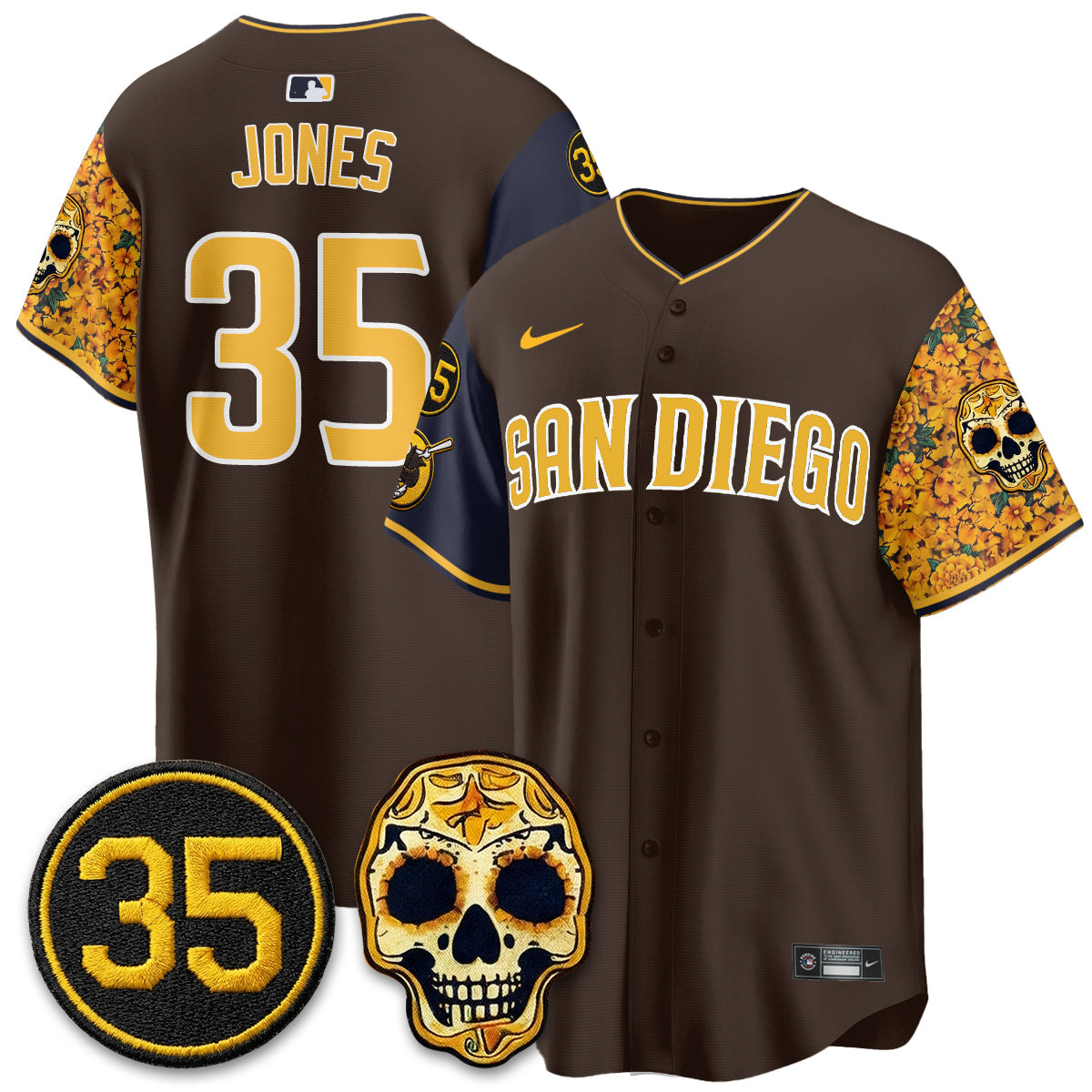 SD 2026 City Connect - Remembering Randy Jones Vapor Limited Jersey - Stitched