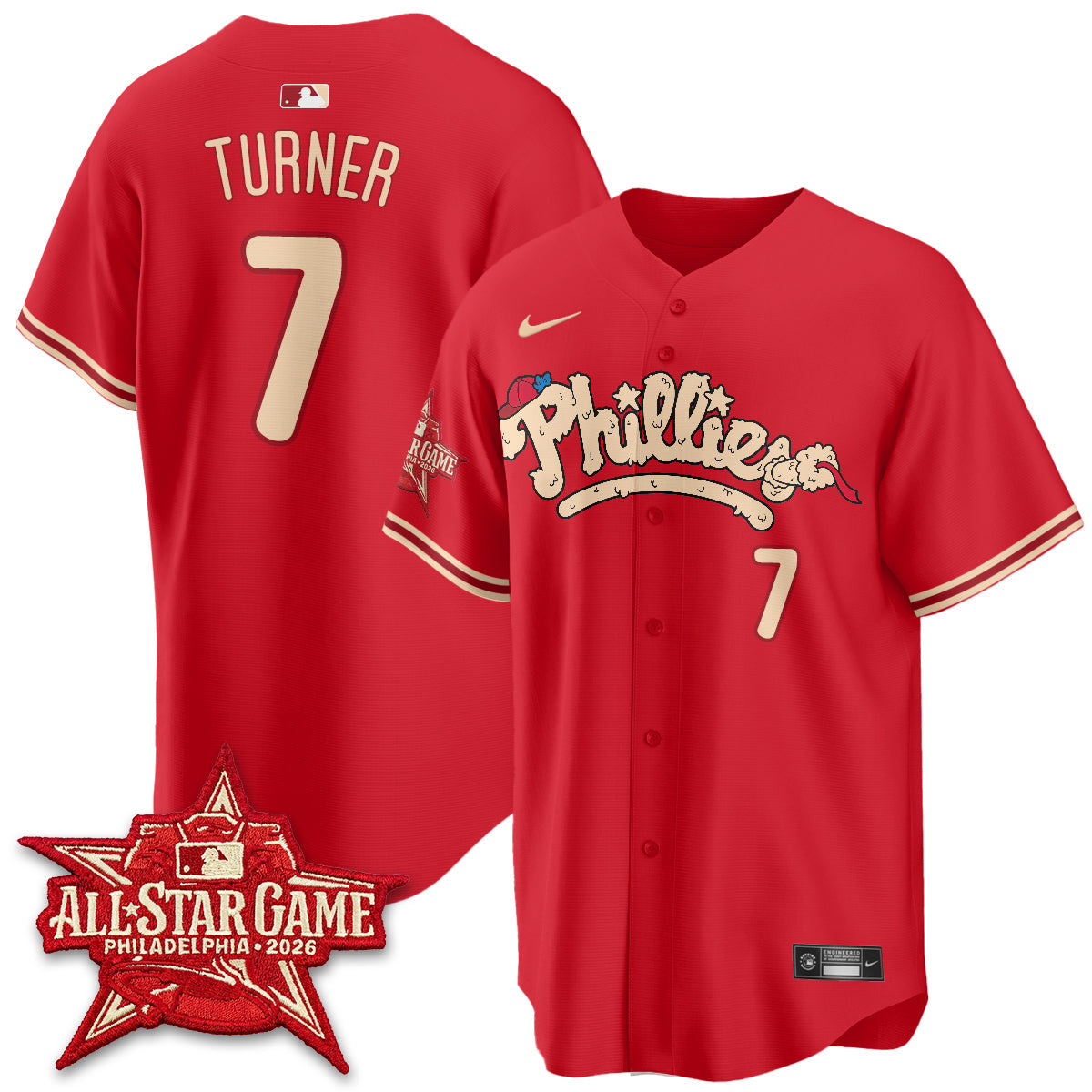 PHI All Star Game 2026 Vapor Limited Jersey - Stitched