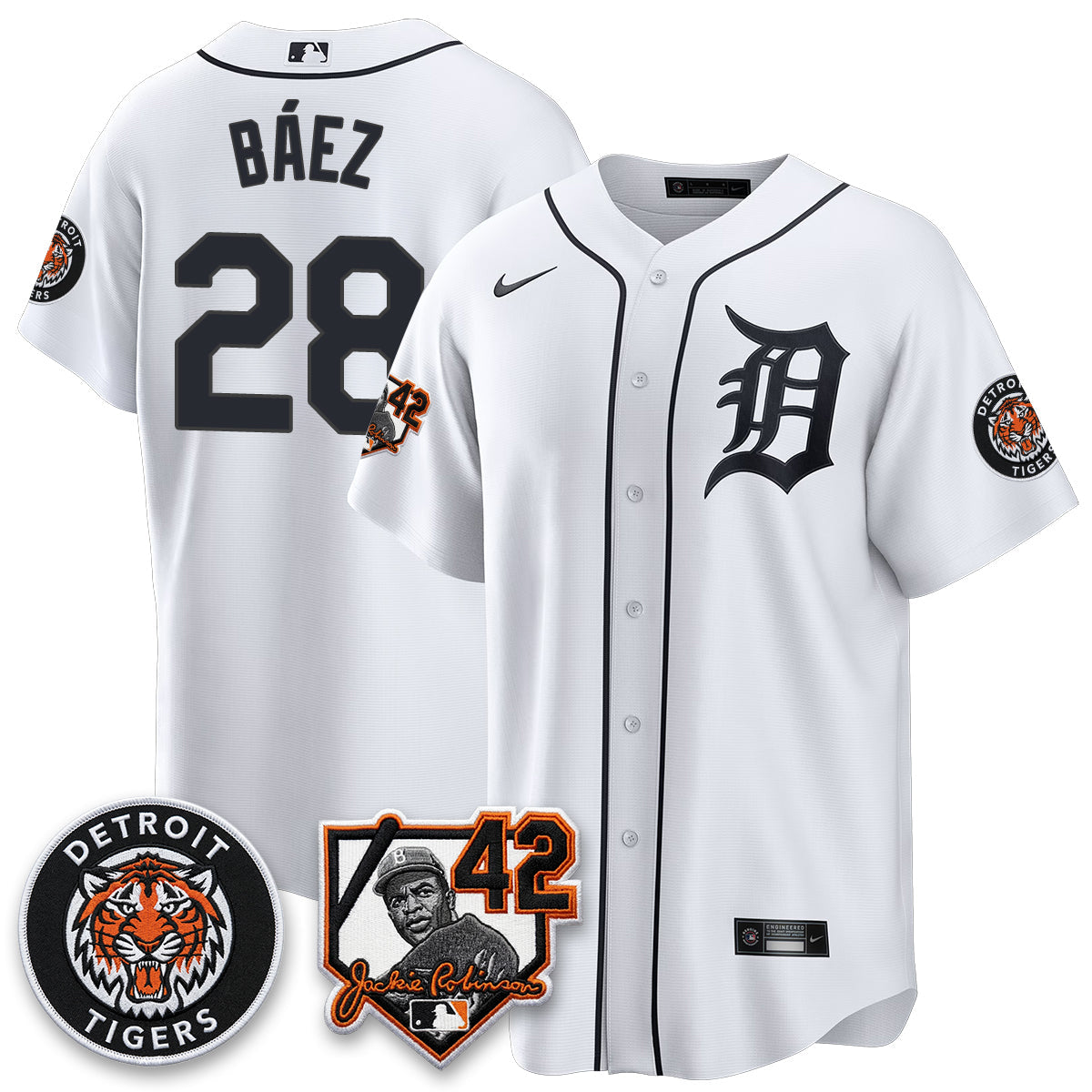 DET 2026 Jackie Robinson Day Vapor Limited Jersey - Stitched