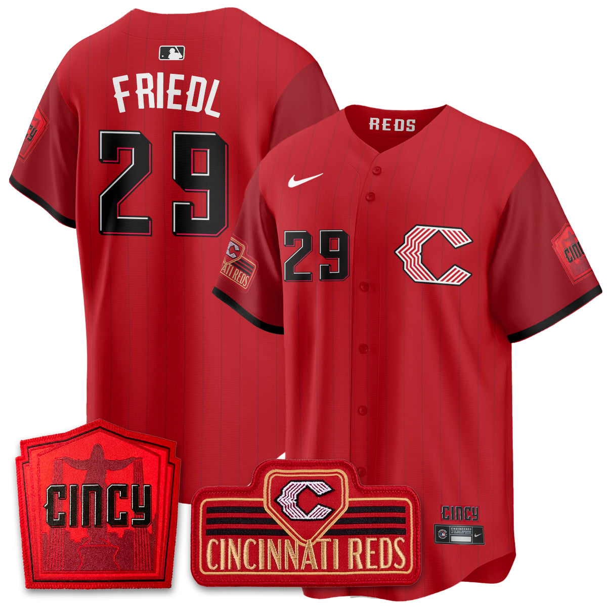 CIN 2026 City Connect Limited Premier Vapor Jersey - Stitched