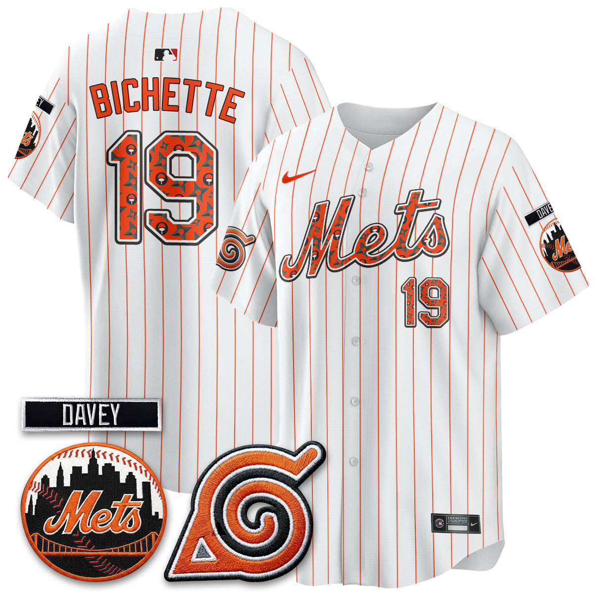 NYM x Naruto Nights 2026 Vapor Limited Jersey - Stitched V2