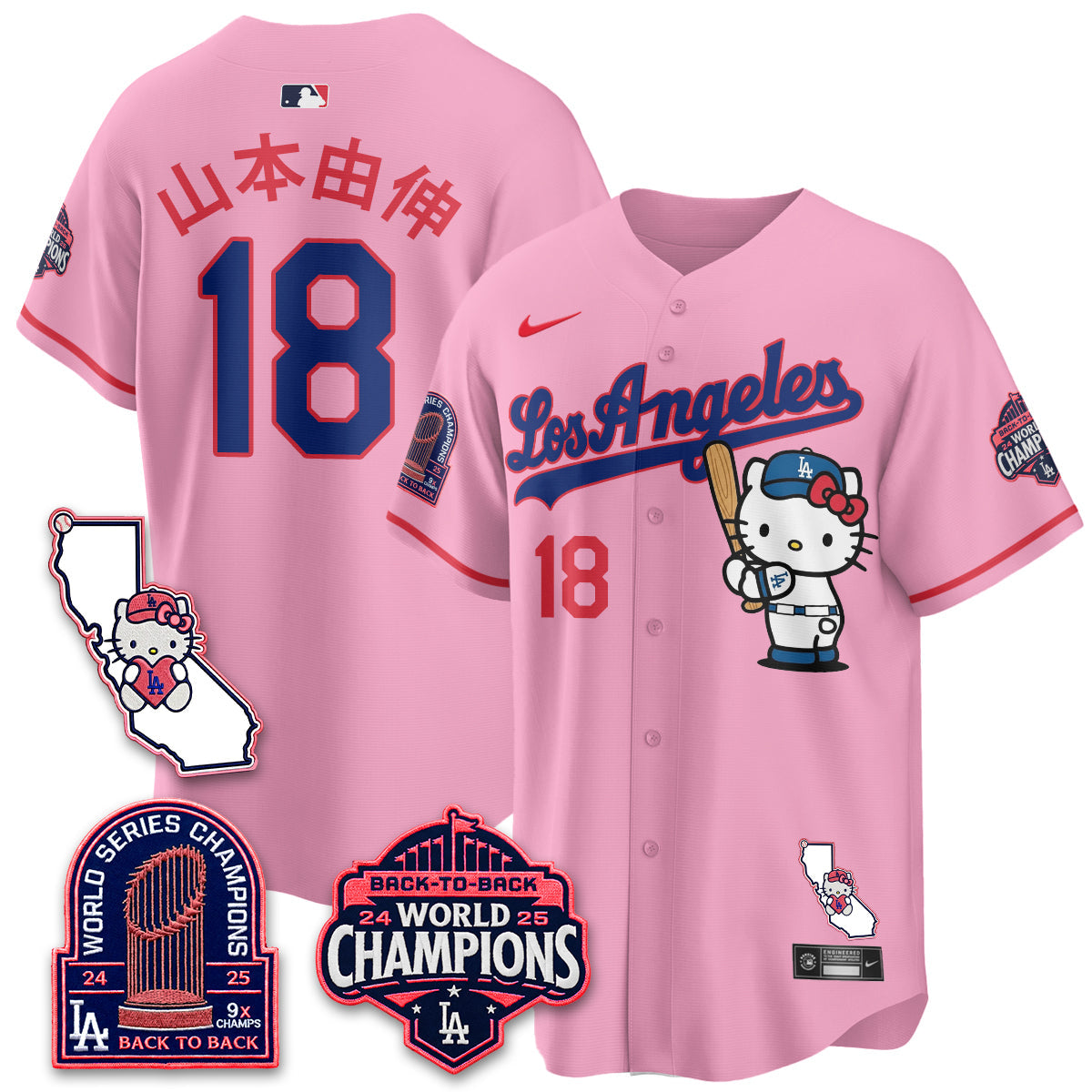 LAD x Meow KT 2026 Vapor Jersey - Stitched - V4