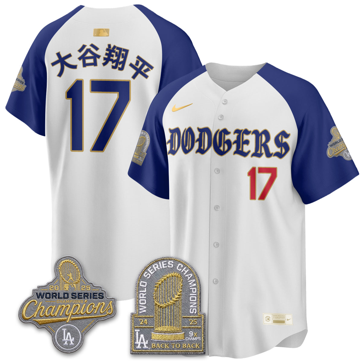 LAD Vapor Limited Jersey - Back to Back 9x Champs - Stitched