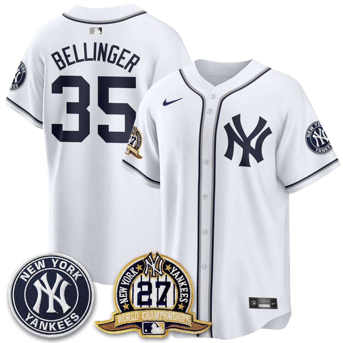 NYY 2026 Black Out Style Vapor Limited Jersey - Stitched