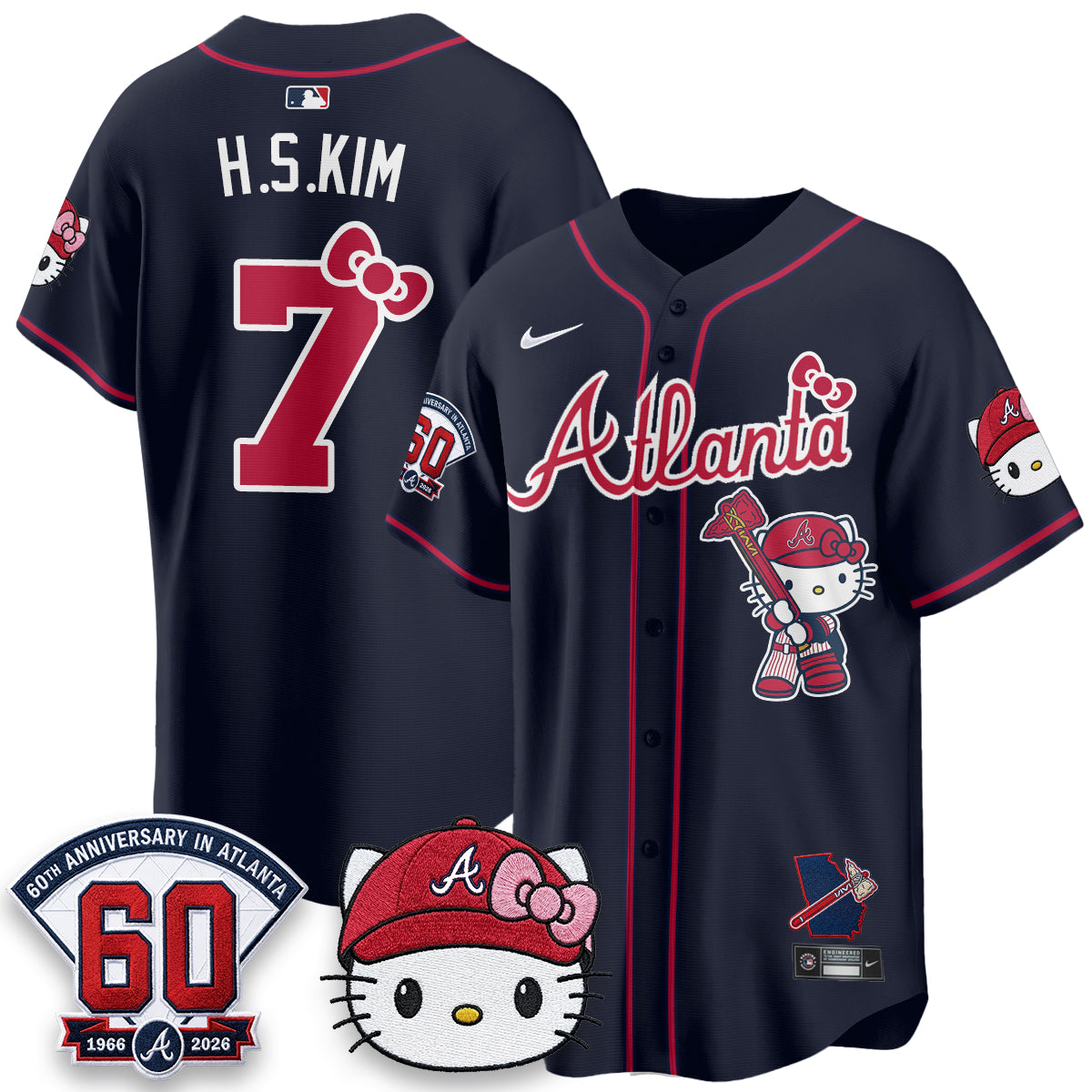 ATL x Meow KT 2026 Vapor Limited Jersey - Stitched