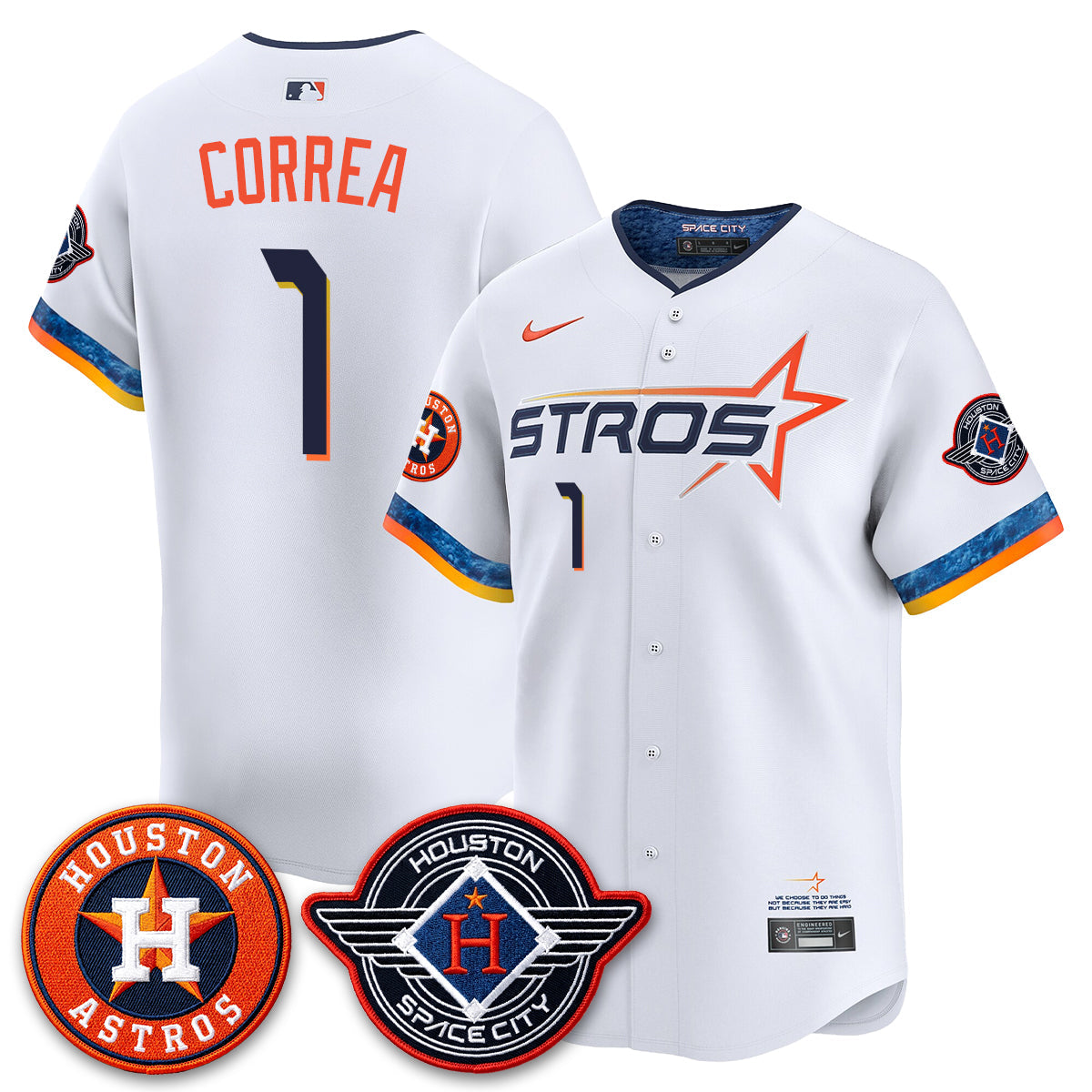 HOU 2026 Space City Vapor Limited Jersey - Stitched