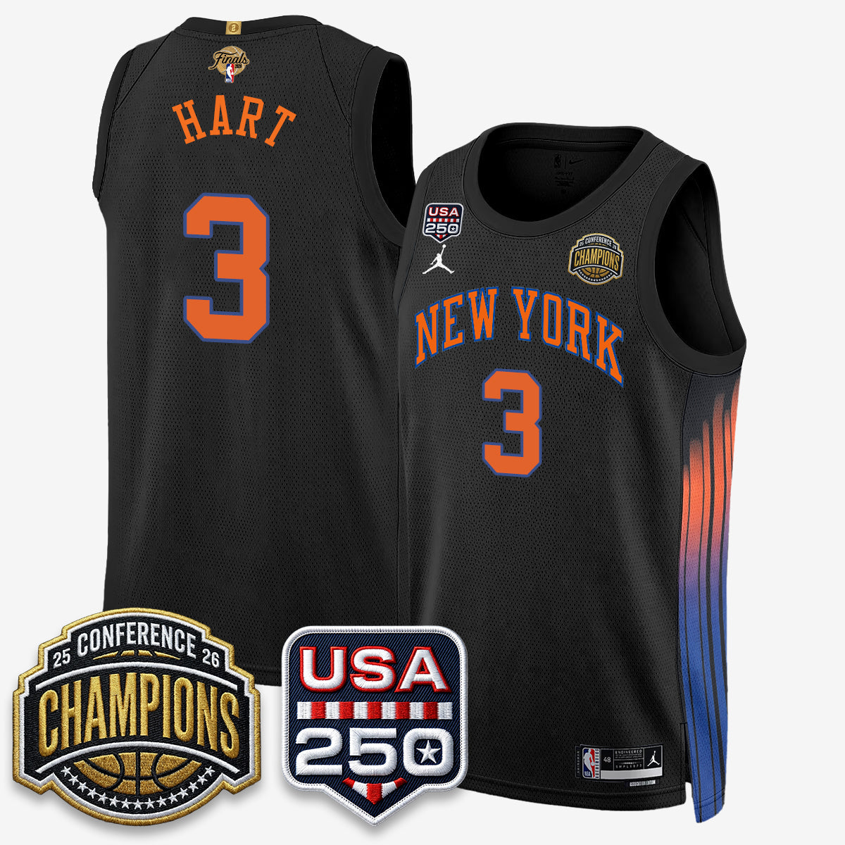 NYK 2026 Basketball  Eastern Conference Champions City Edition Jersey V2- Stitched