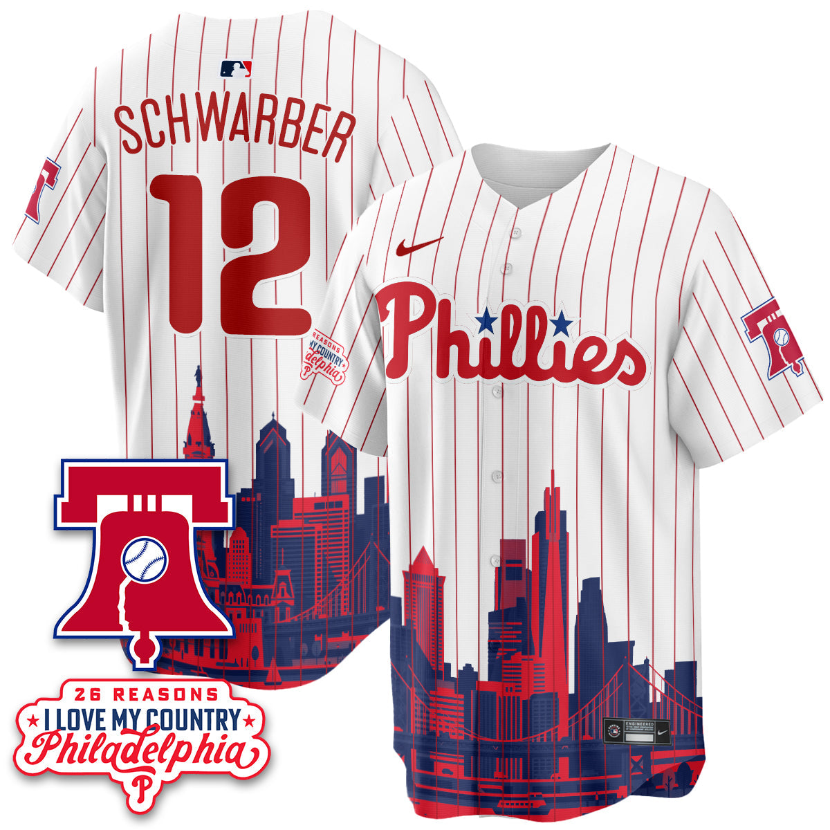 PHI "26 Reasons I Love My Country" Edition Vapor Jersey - Stitched