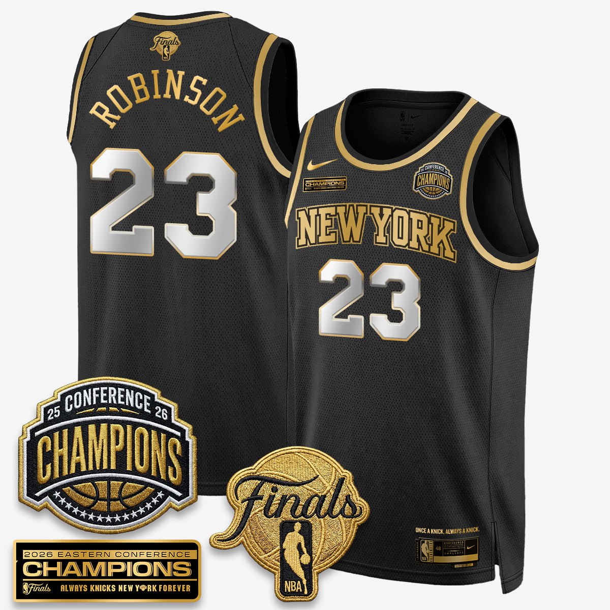 NYK 2026 Basketball  Eastern Conference Champions Vapor Special Edition Jersey - Stitched