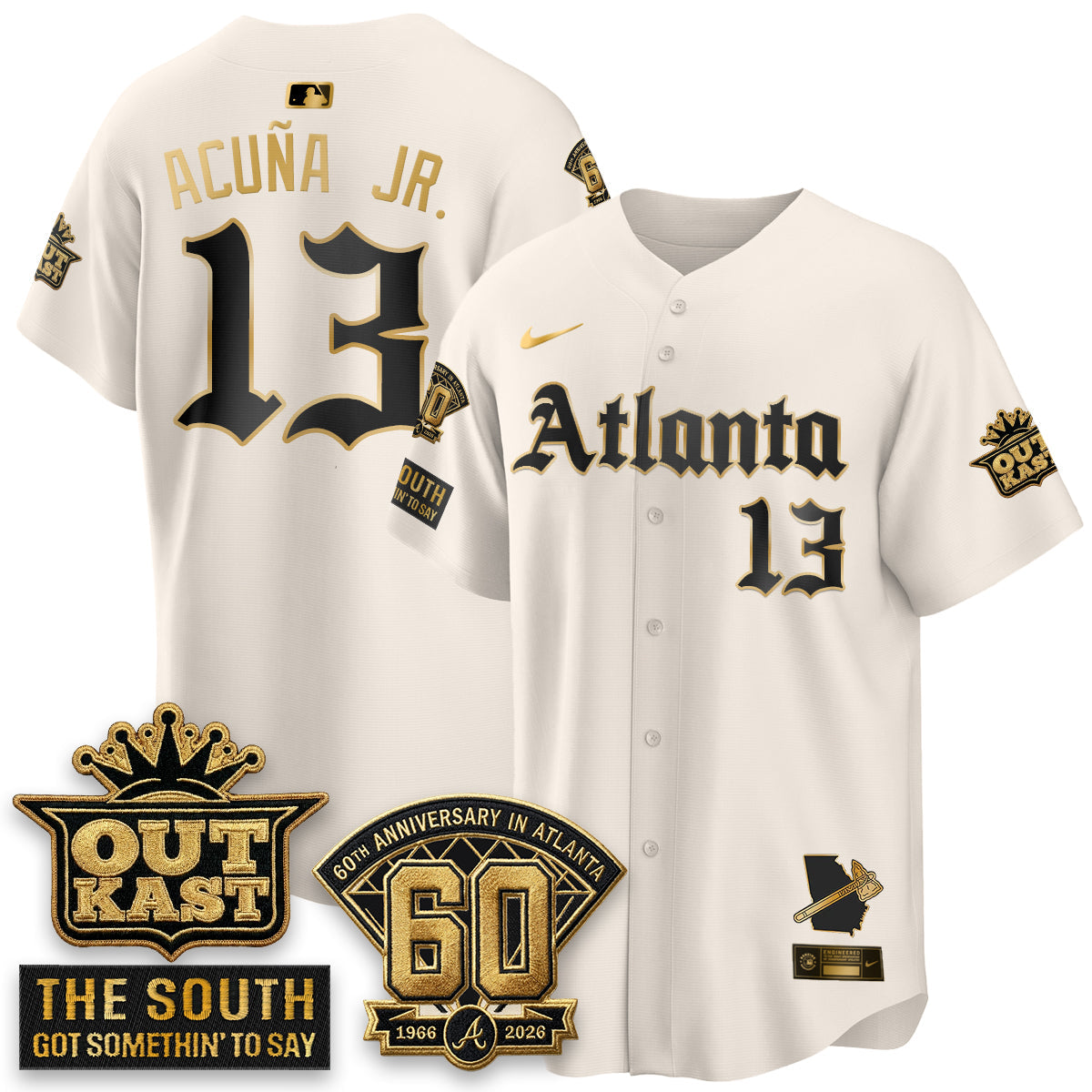 ATL 2026 Gothic Edition Vapor Limited Jersey - Stitched