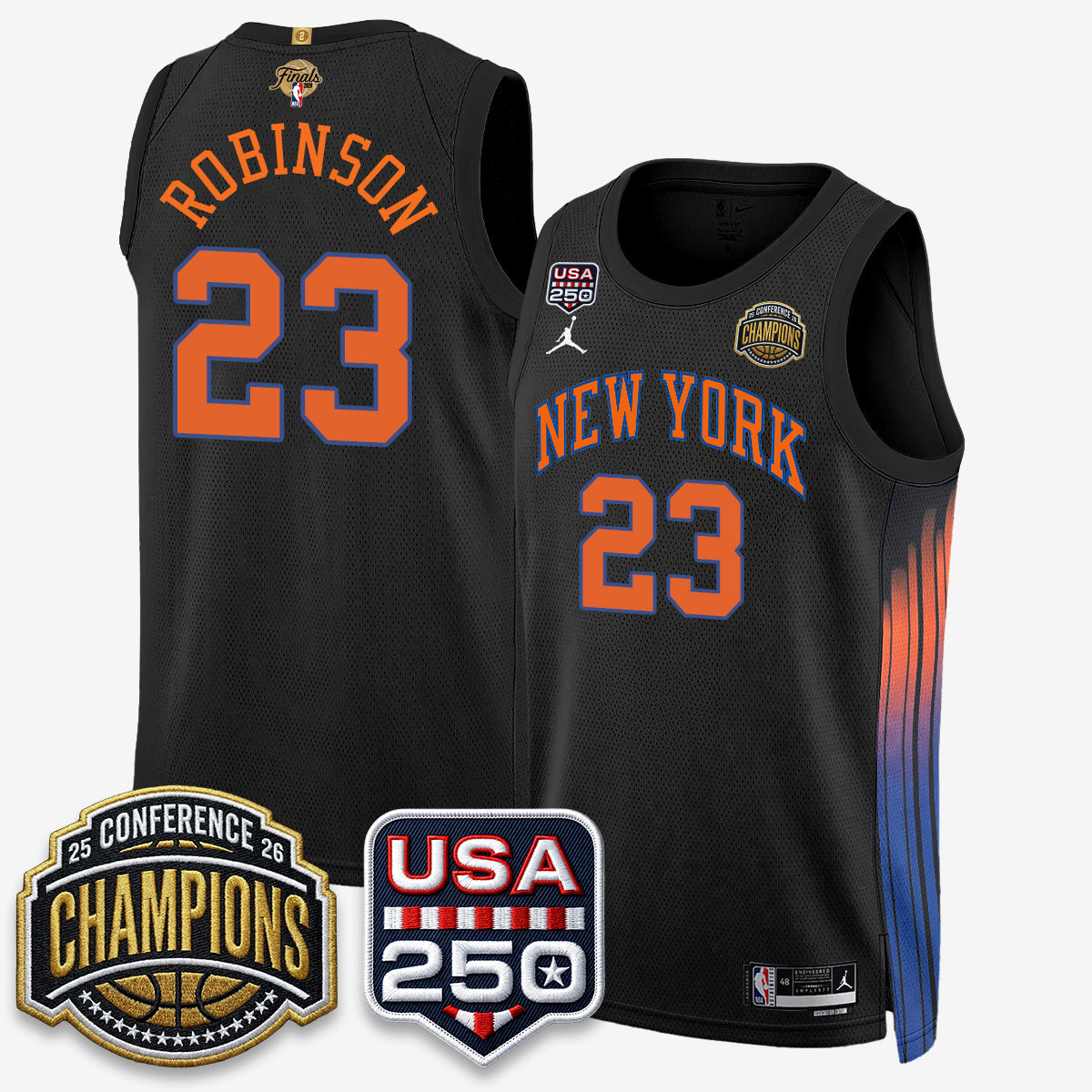 NYK 2026 Basketball  Eastern Conference Champions City Edition Jersey V2- Stitched