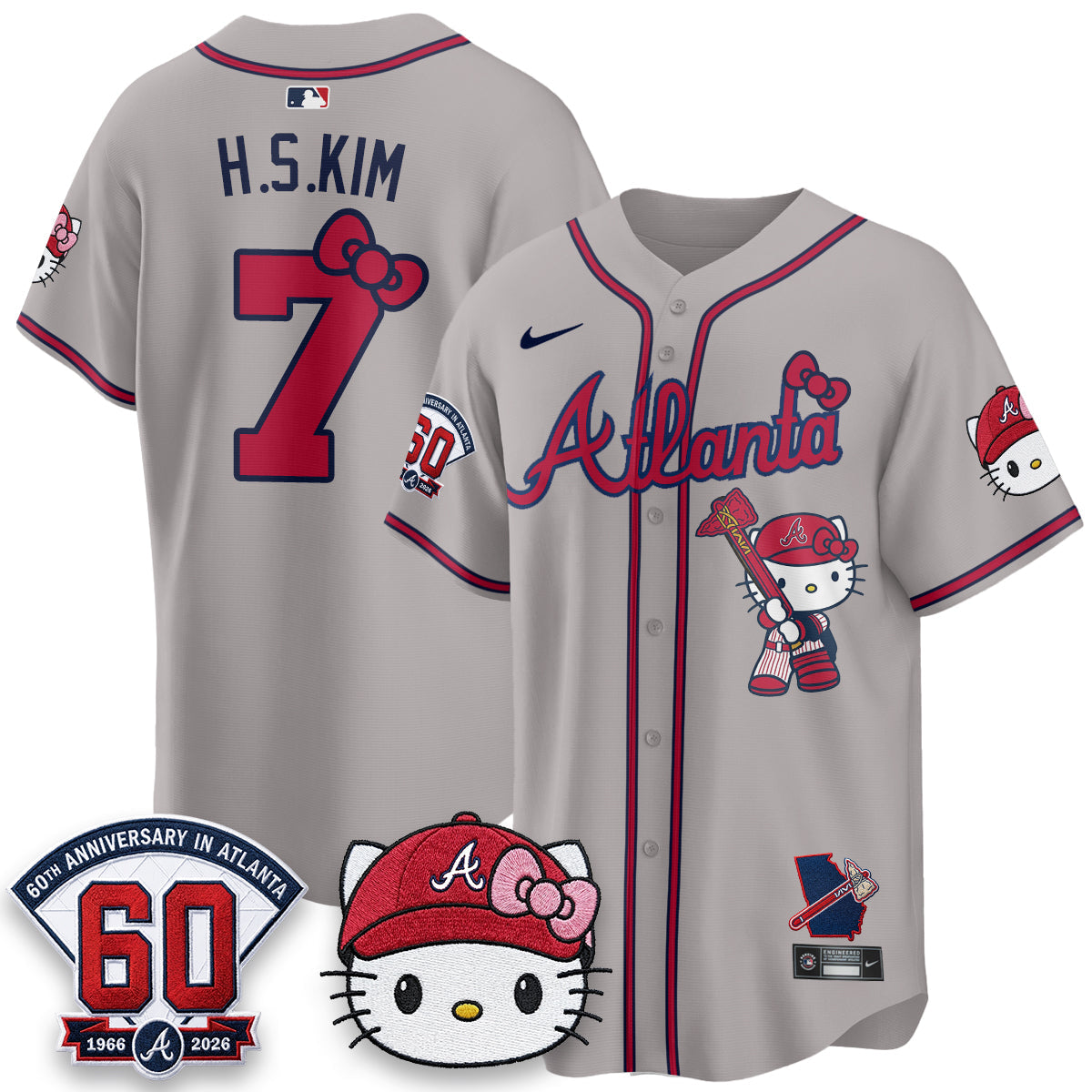 ATL x Meow KT 2026 Vapor Limited Jersey - Stitched