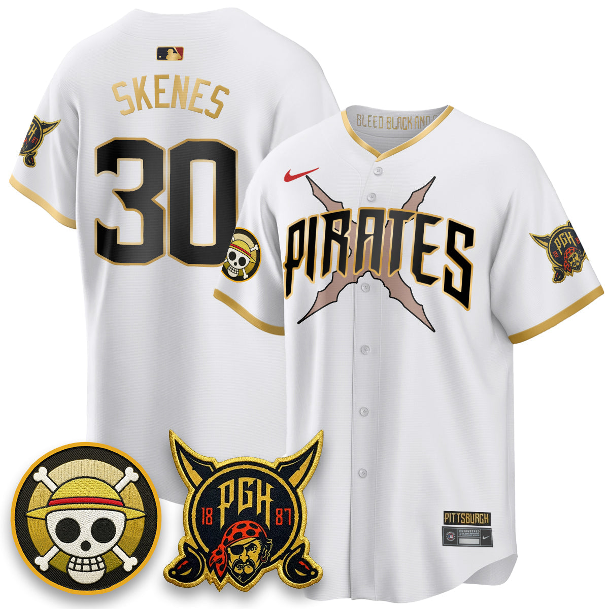 PIT 2026 City Connect x OP Vapor Limited Jersey - Stitched